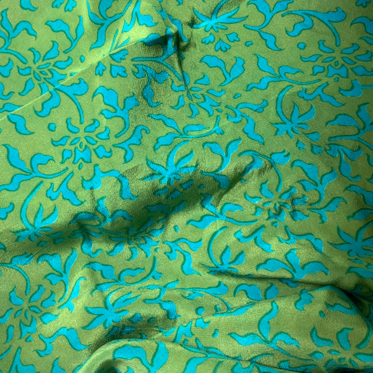 Mermaid Upcycled Pure Silk Satin Pillowcase