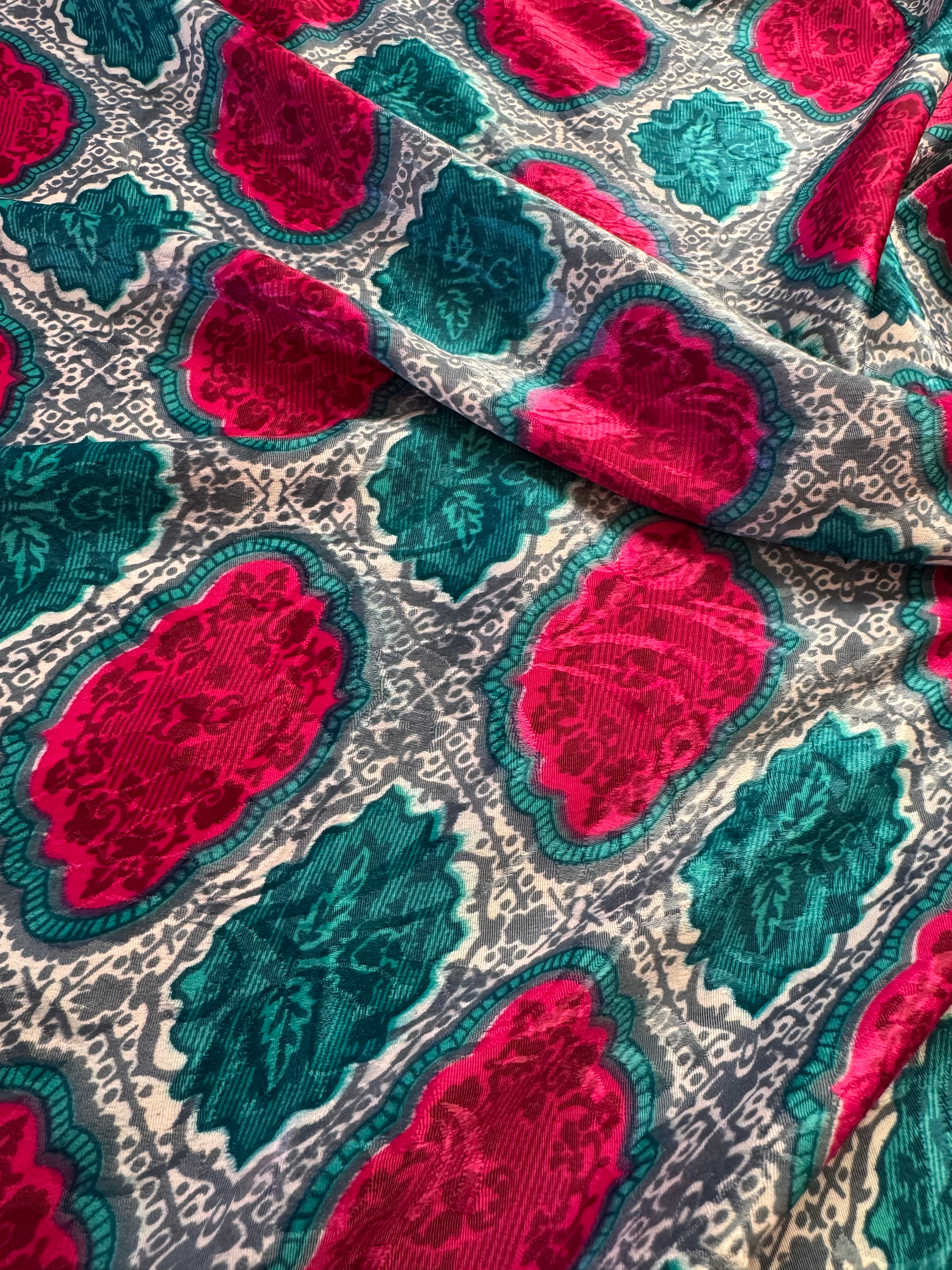 Sea Coast Upcycled Pure Silk Satin Pillowcase