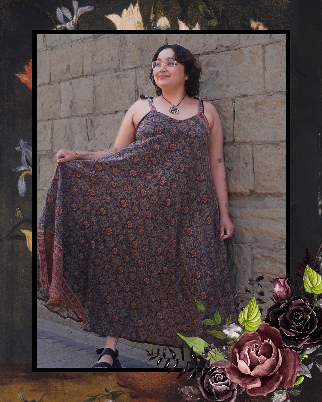 Releases Sunday August 9th at 8pm EST PRC9091 Avatar Pure Silk Maxi Dress with Belt