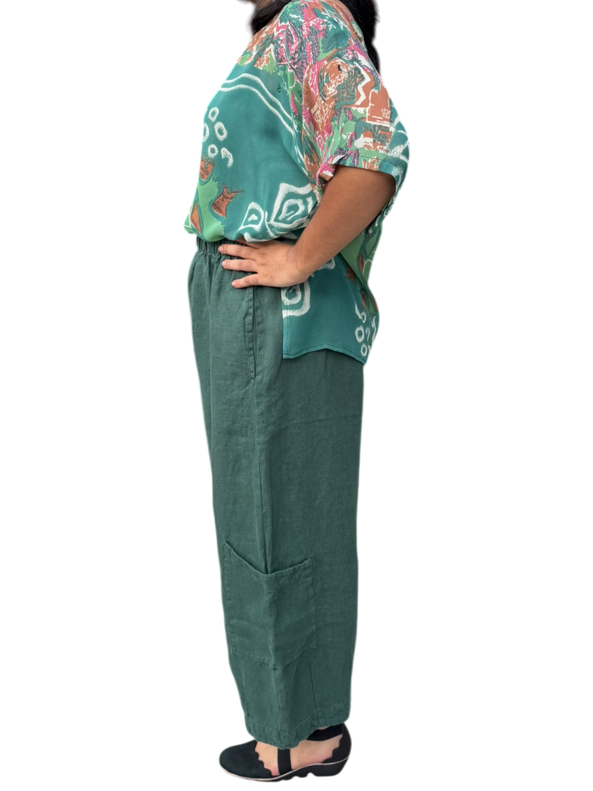 IN STOCK TYROL Fall 2026 Bryn Walker Heavy Linen Casbah Pant