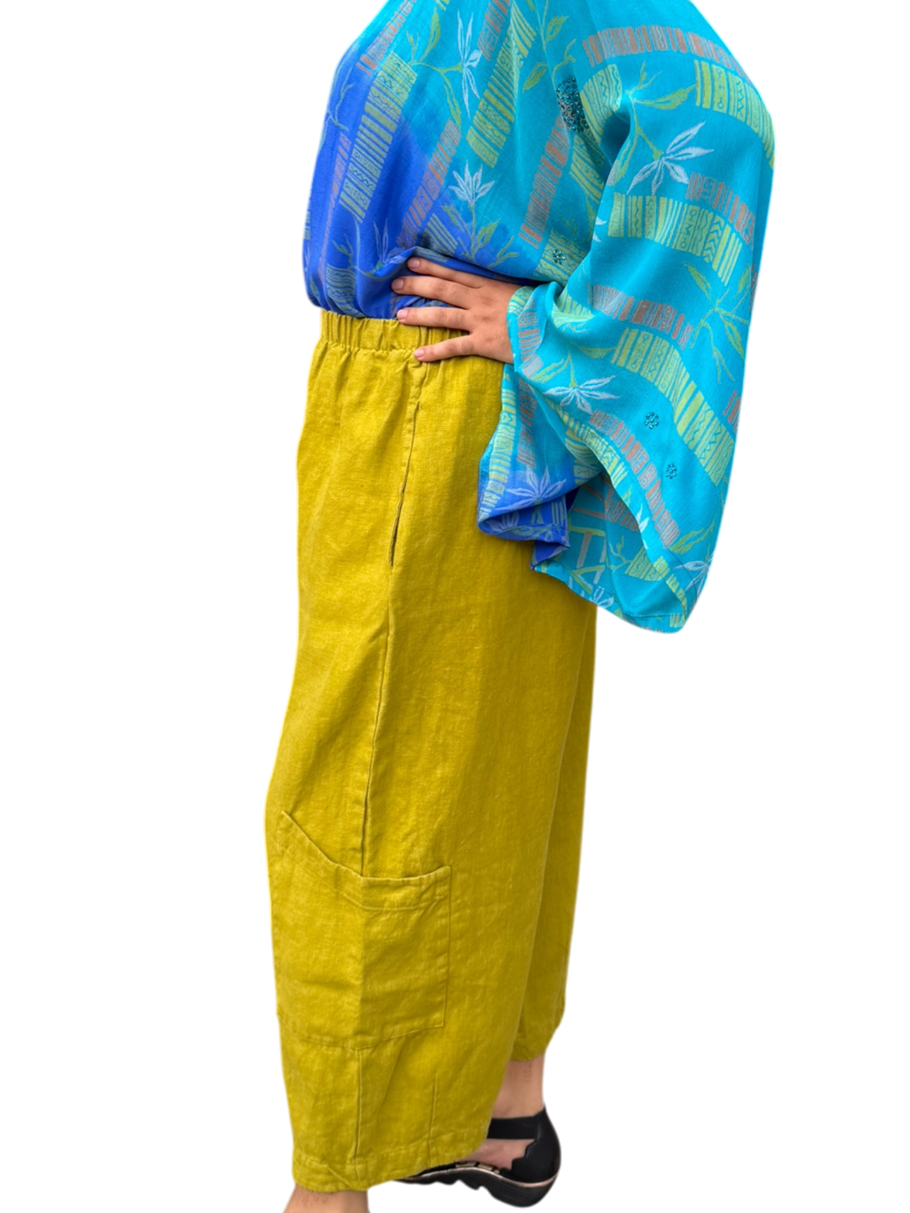 IN STOCK EGGFRUIT Fall 2026 Bryn Walker Heavy Linen Casbah Pant