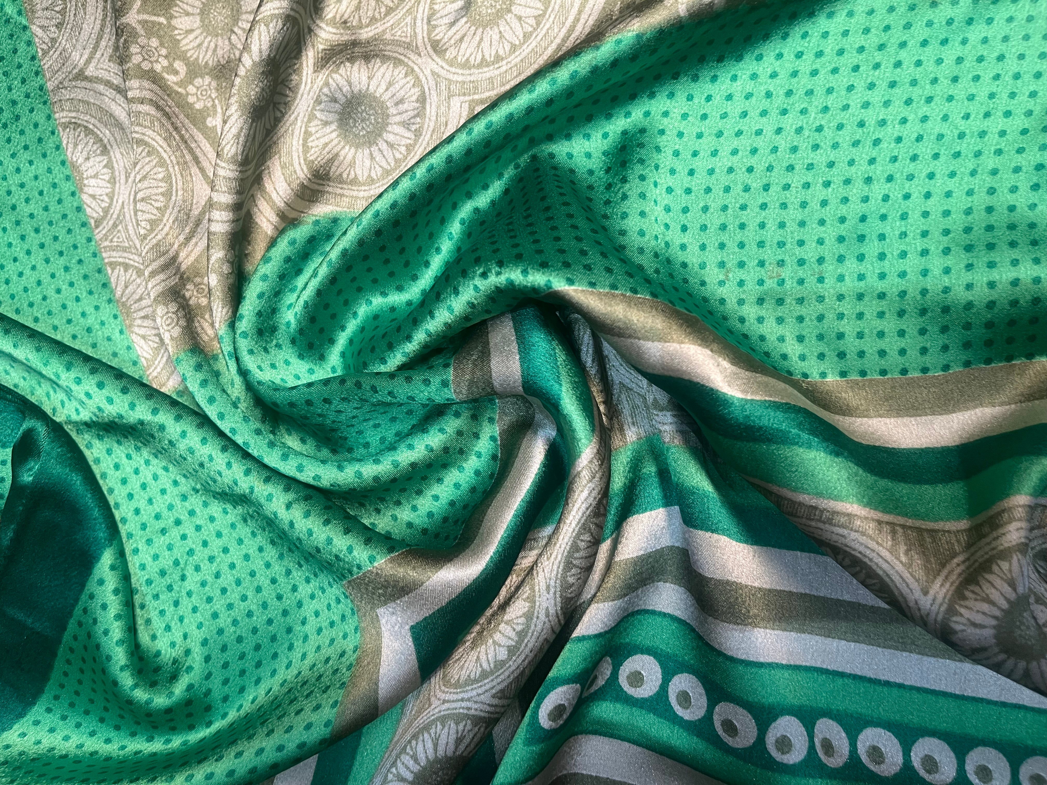 Foliage Upcycled Pure Silk Satin Pillowcase