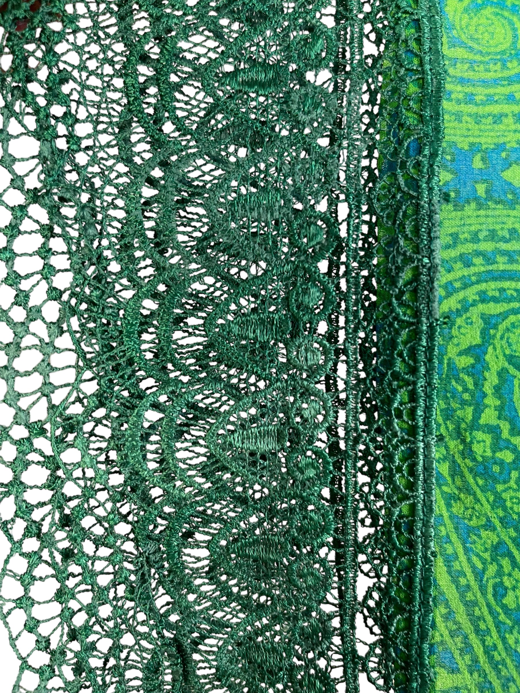 PRG6032 Sheer Avatar Pure Silk Boxy Top