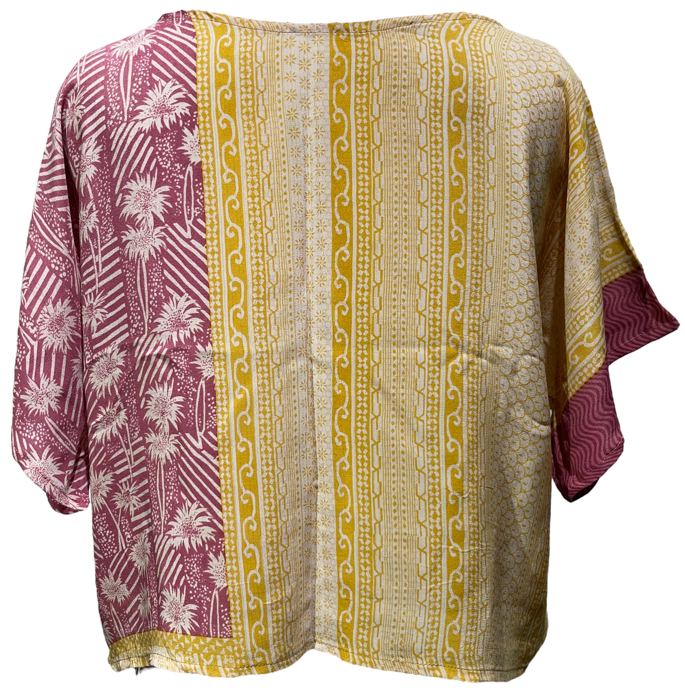 PRC4562 Avatar Pure Silk Boxy Top