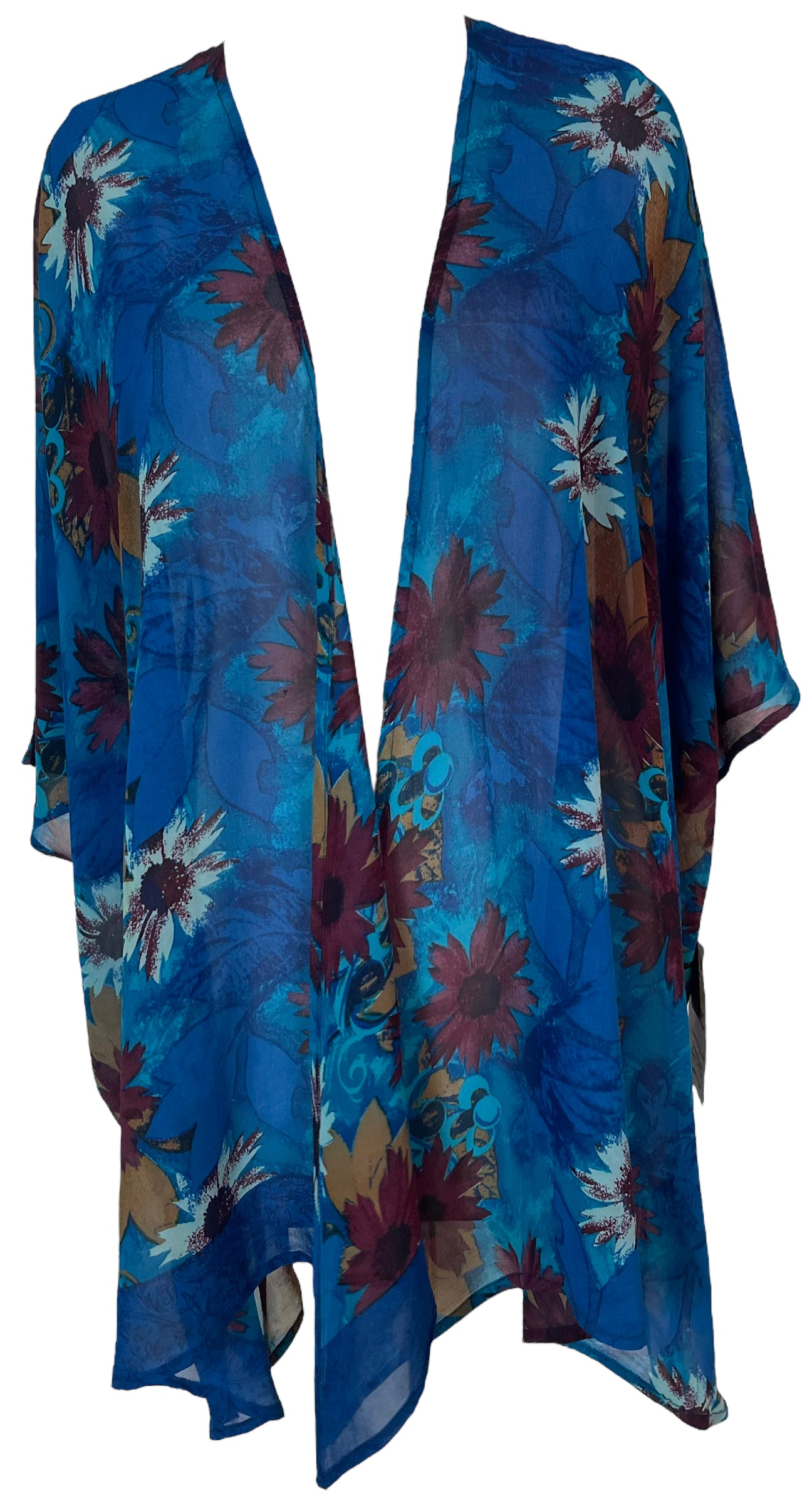 PRG5825 Sheer Avatar Pure Silk Cardigan