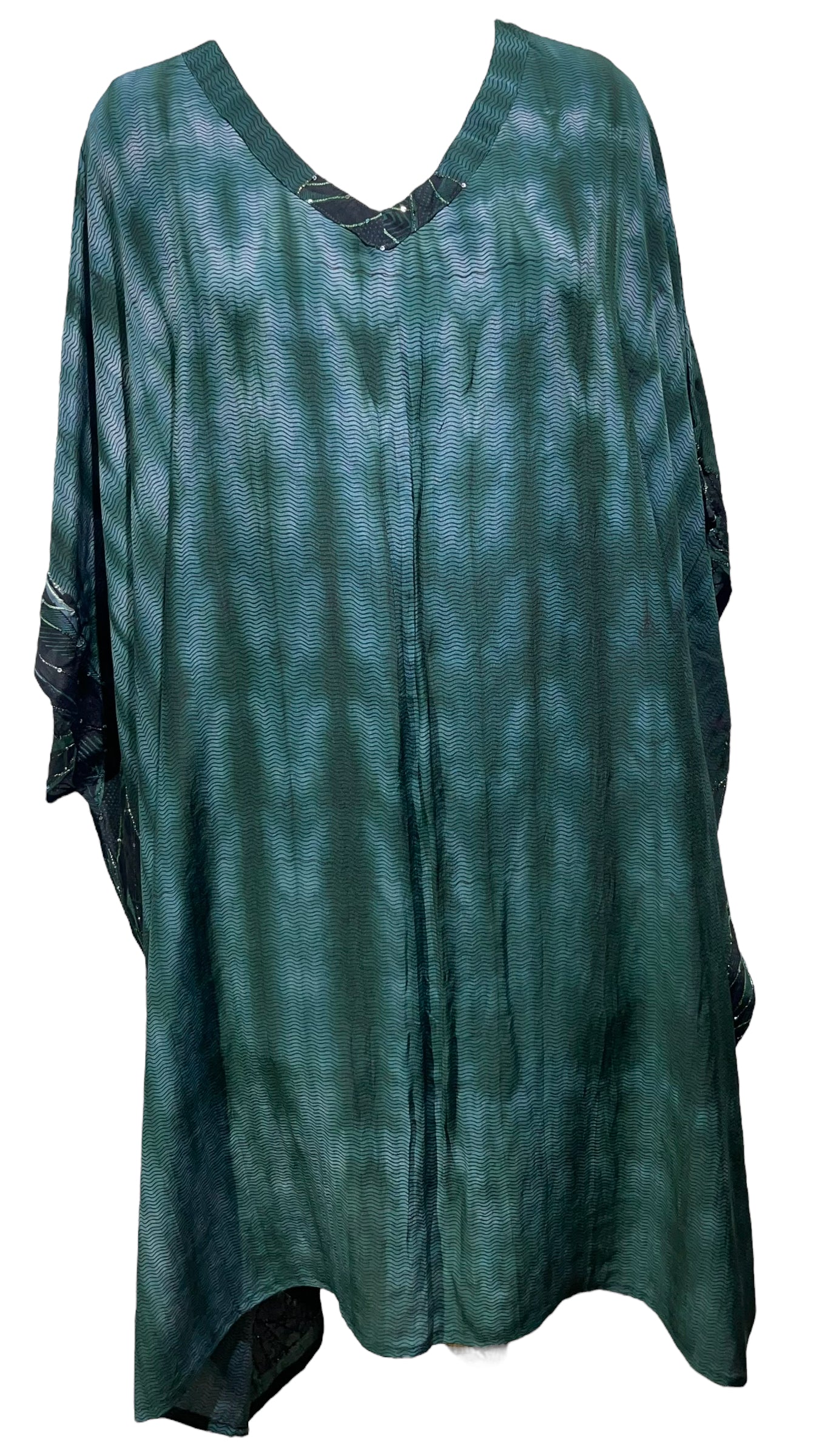 PRC5068  Avatar Pure Silk Midi Length Kaftan