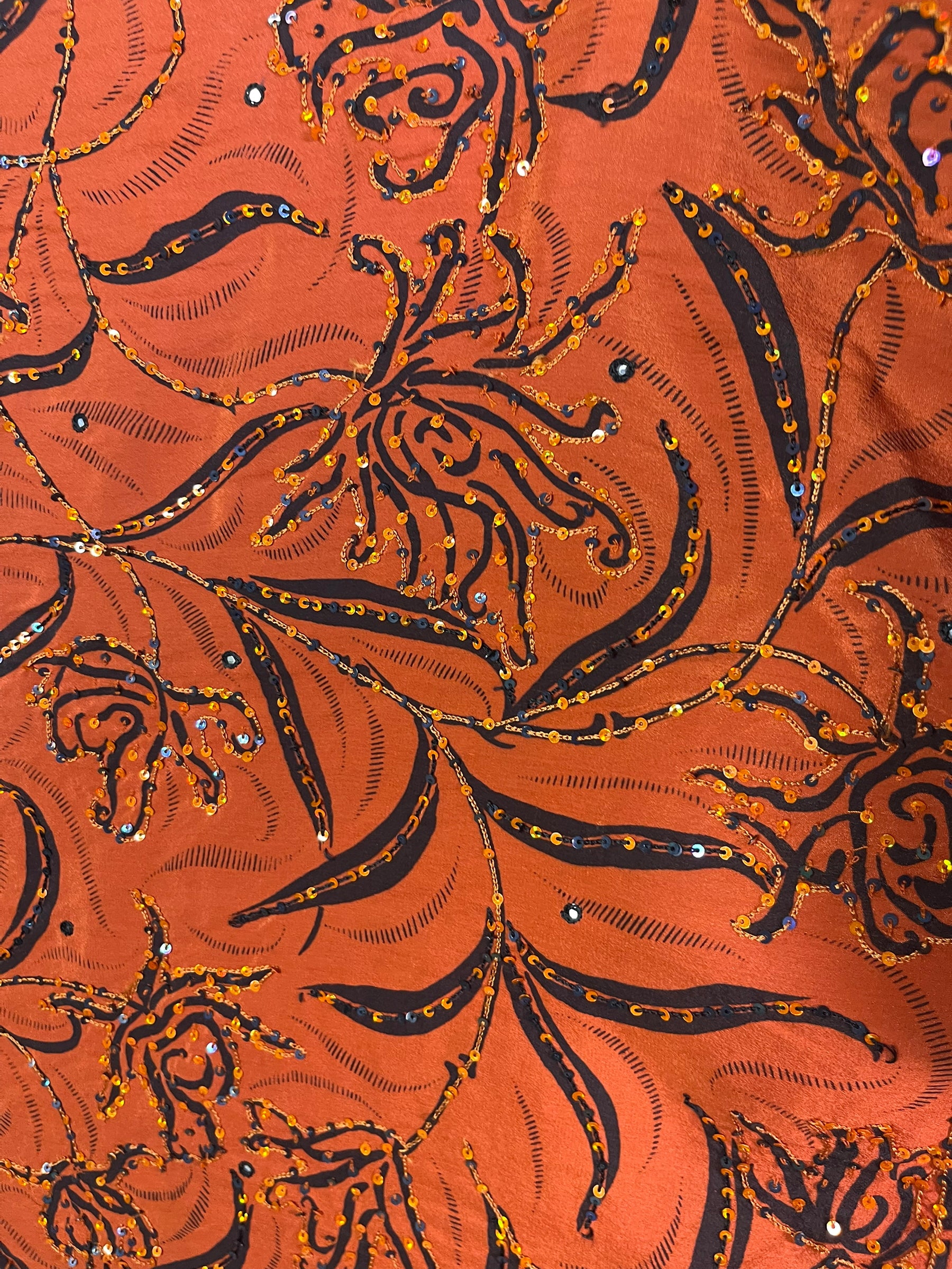 PRC6580 Avatar Pure Silk Maxi Dress with Belt