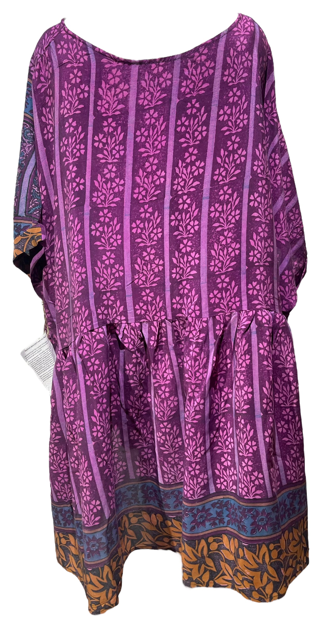 PRC4516 Avatar Pure Silk Boxy Babydoll Dress