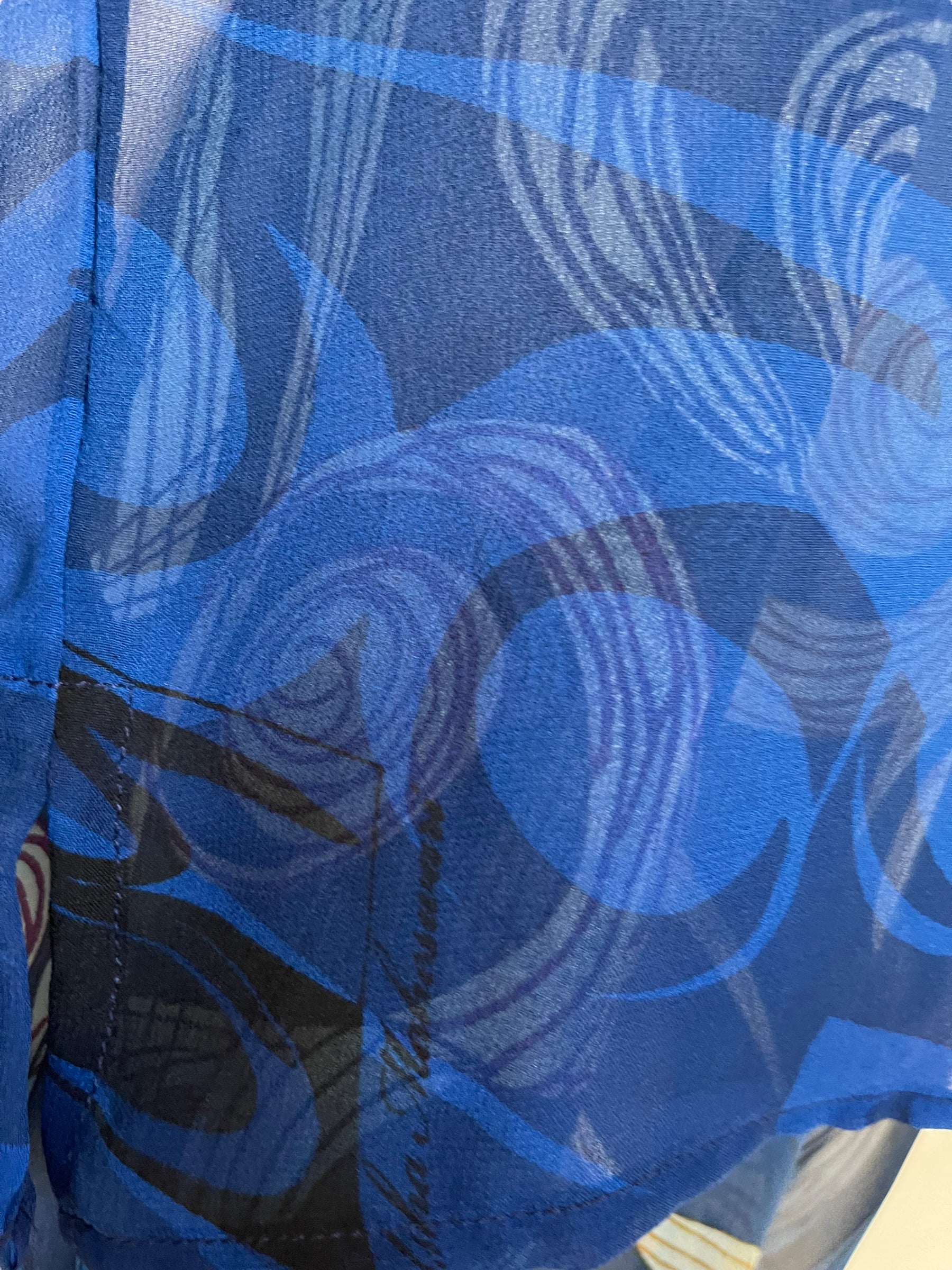 STAFF HOLDS PRG6282 Sheer Wabi Sabi Pure Silk Cardigan