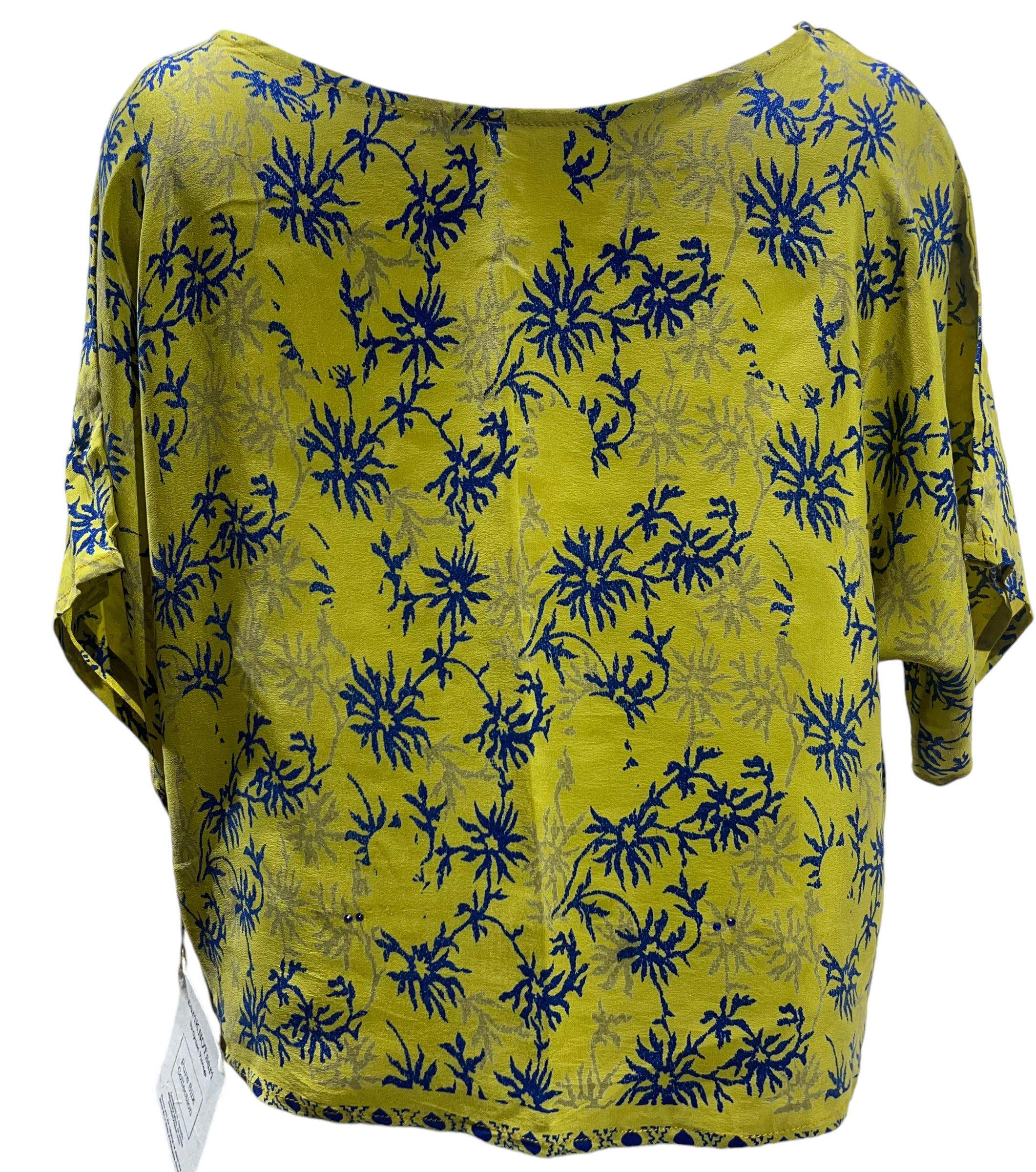 PRC4563  Avatar Pure Silk Boxy Top