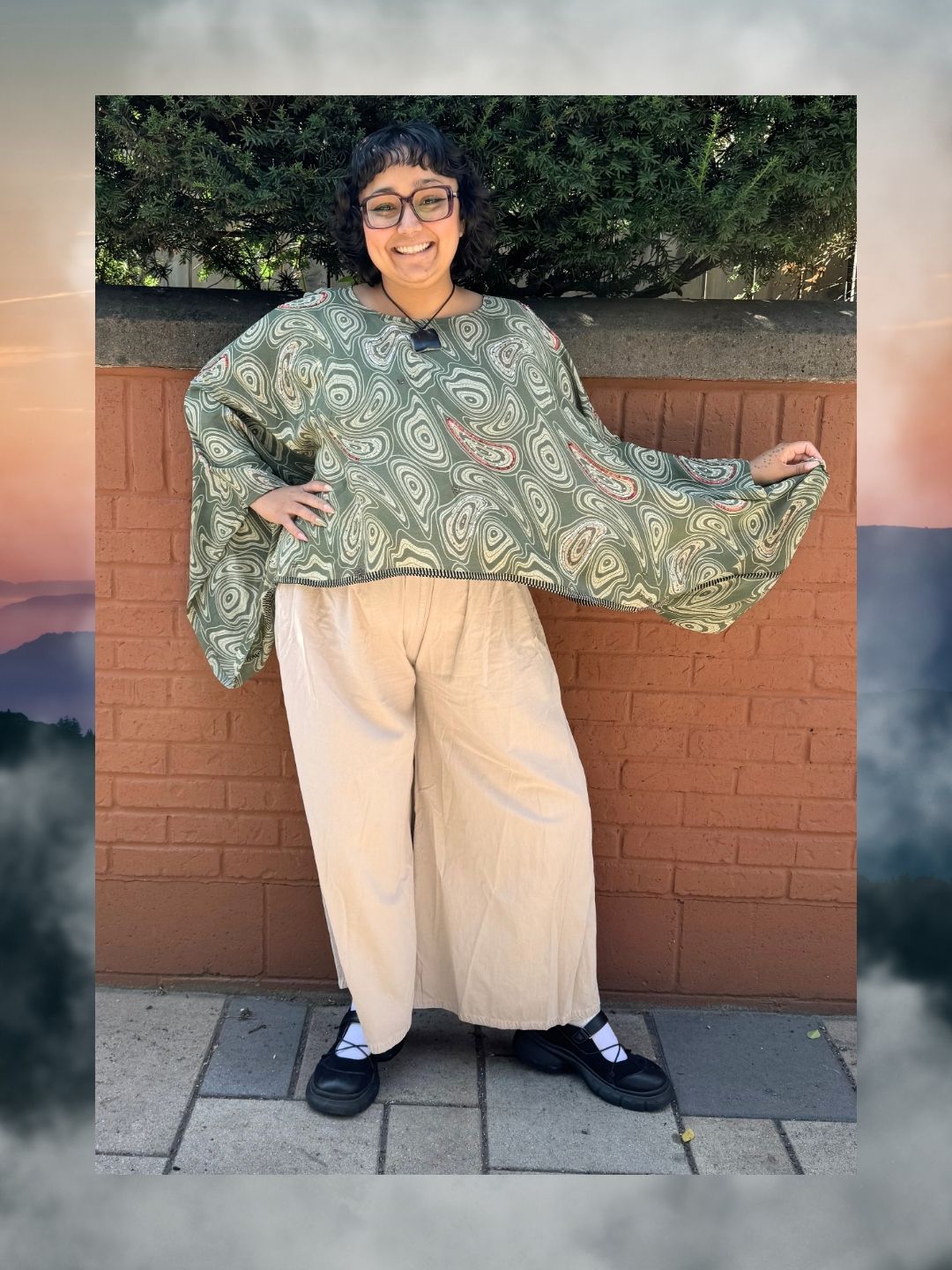 Releases Sunday at 8pm EST  PRC9081 Avatar Pure Silk Kimono-Sleeved Top