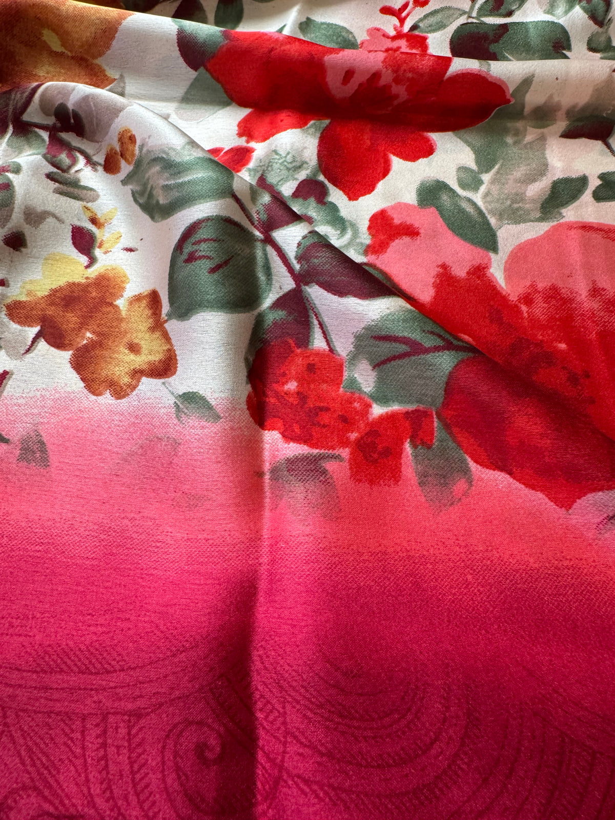 Garden Upcycled Pure Silk Satin Pillowcase