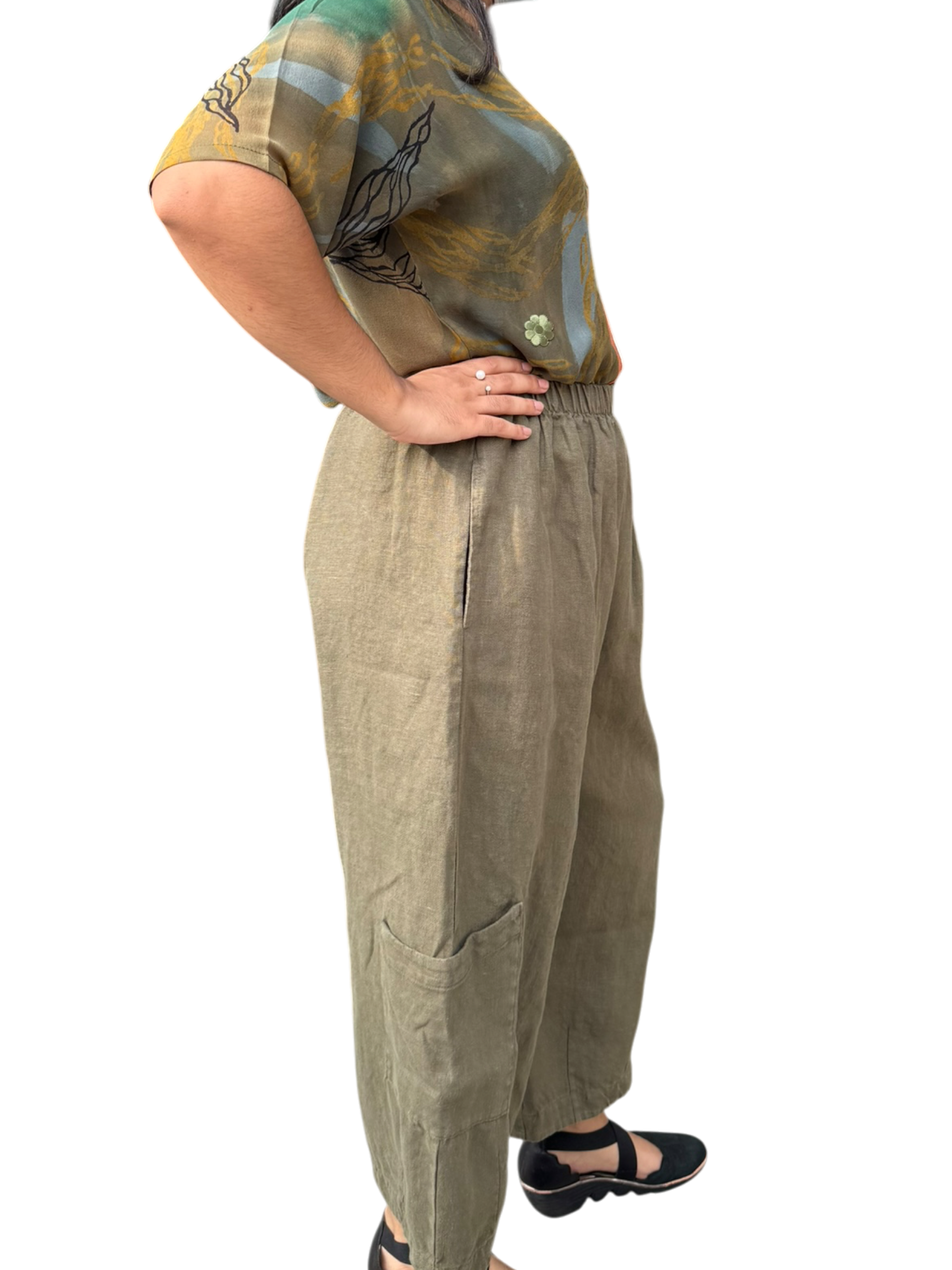 In STOCK JASPER Fall 2026 Bryn Walker Heavy Linen Casbah Pant
