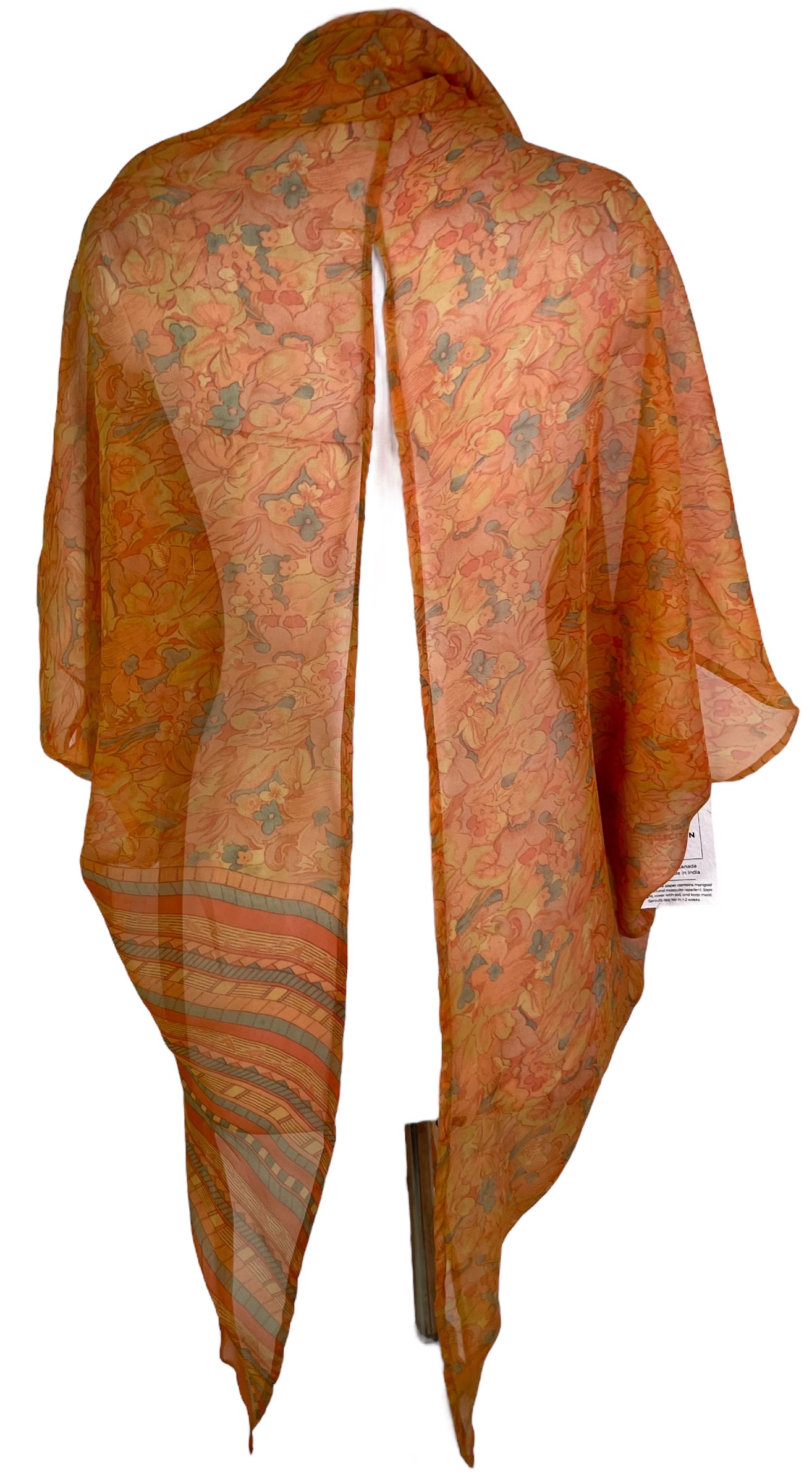 PRG6525 Sheer Avatar Pure Silk Cardigan