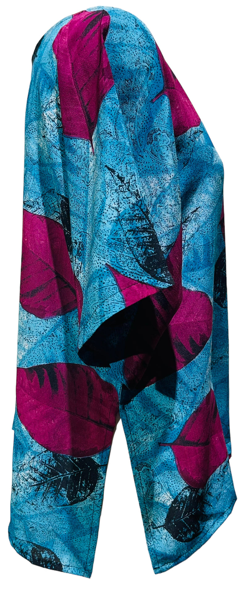 PRC4161 Avatar Pure Silk Side Slit Top