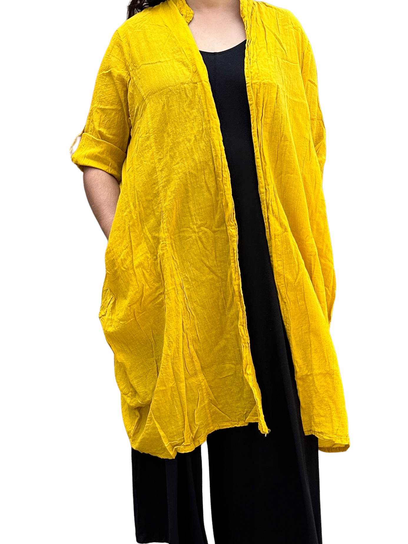 Sunflower Cotton Voile Cardigan