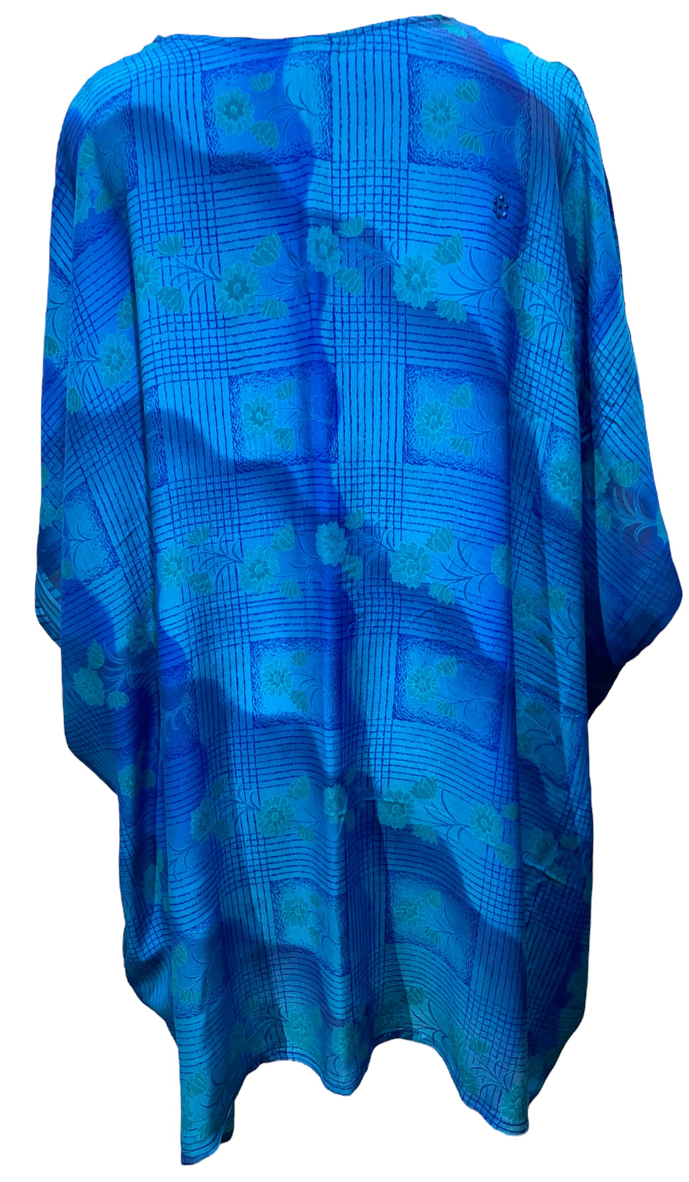 PRC4682 Avatar Pure Silk Short Kaftan Tunic