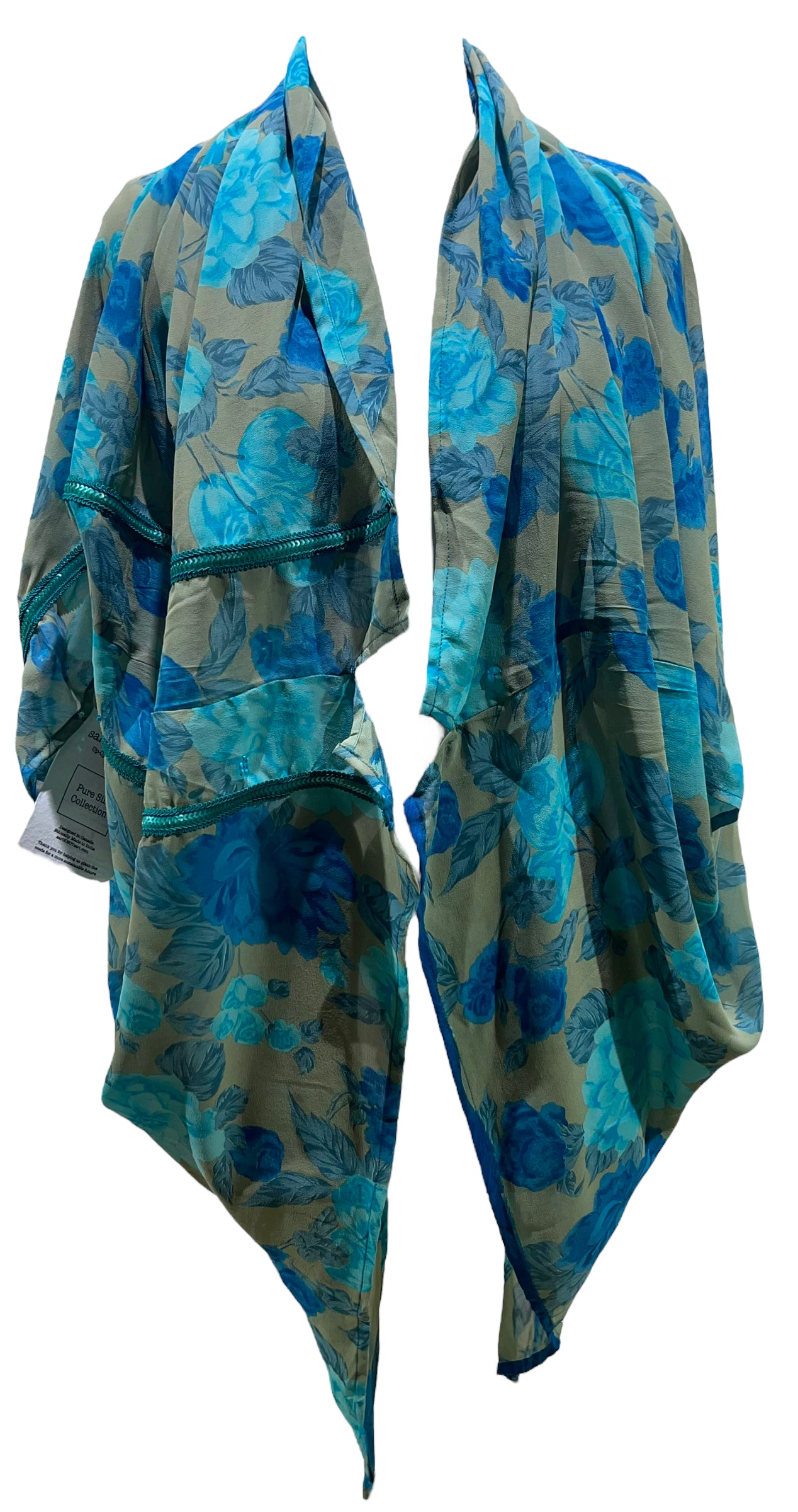 PRG5240 Sheer Avatar Pure Silk Cardigan