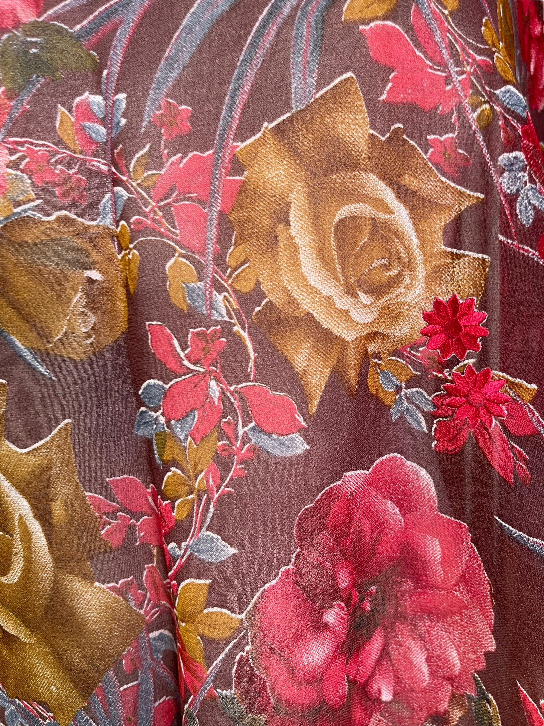 REVOLUTIONHER PRG6694 Sheer Avatar Pure Silk Capelet Poncho