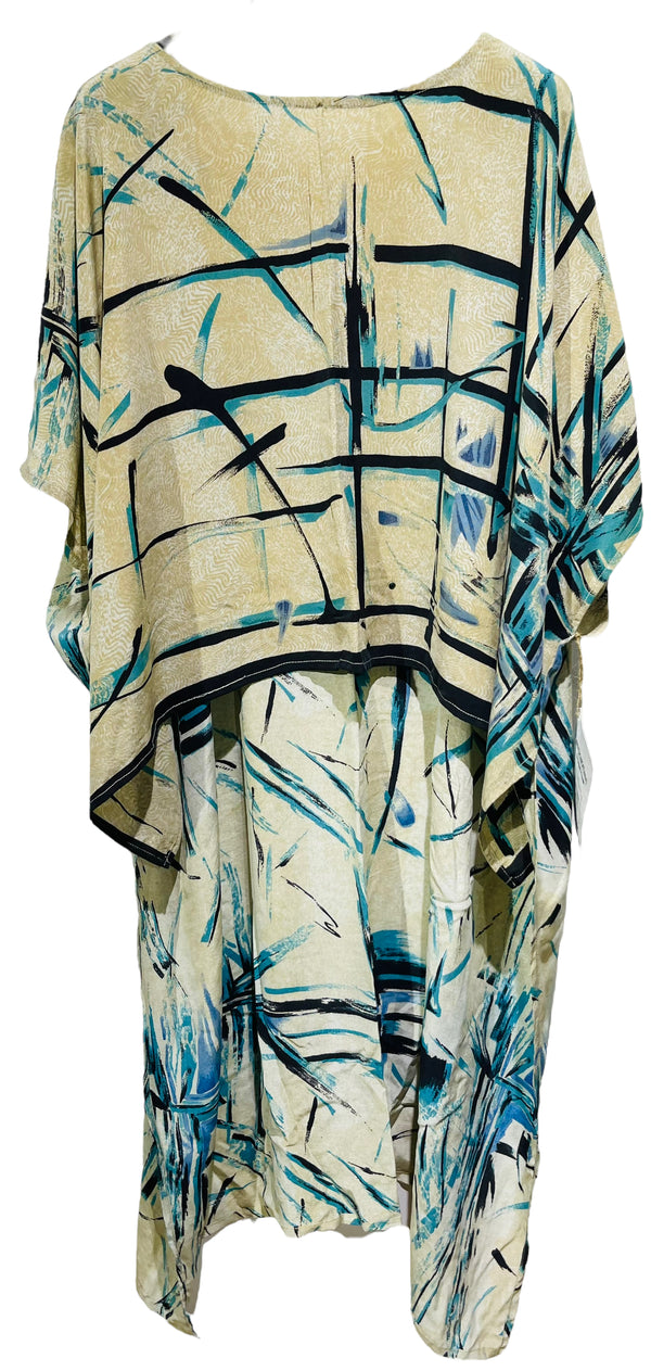 PRC3695 Avatar Pure Silk Hi Lo Top