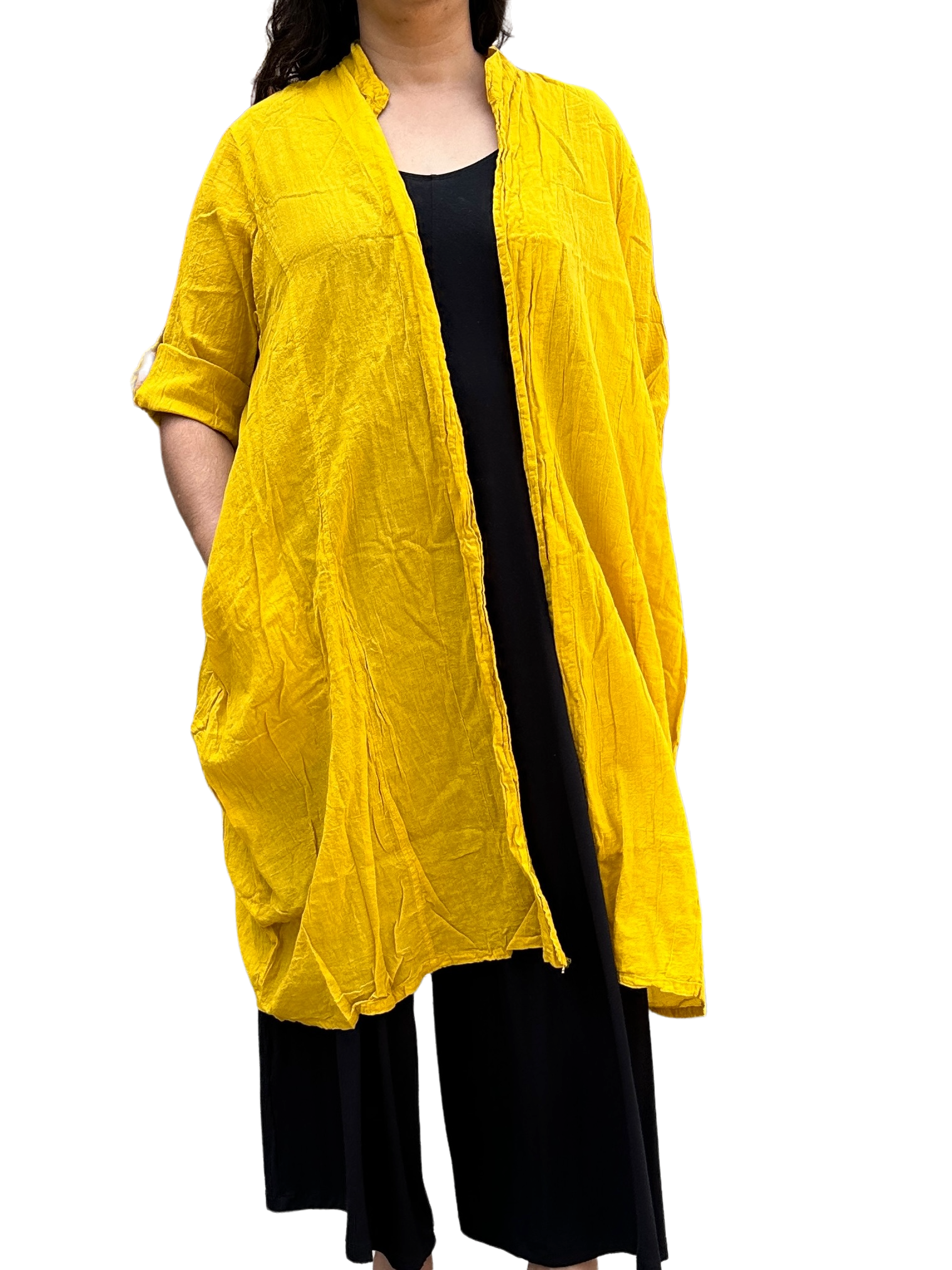 Sunflower Cotton Voile Cardigan