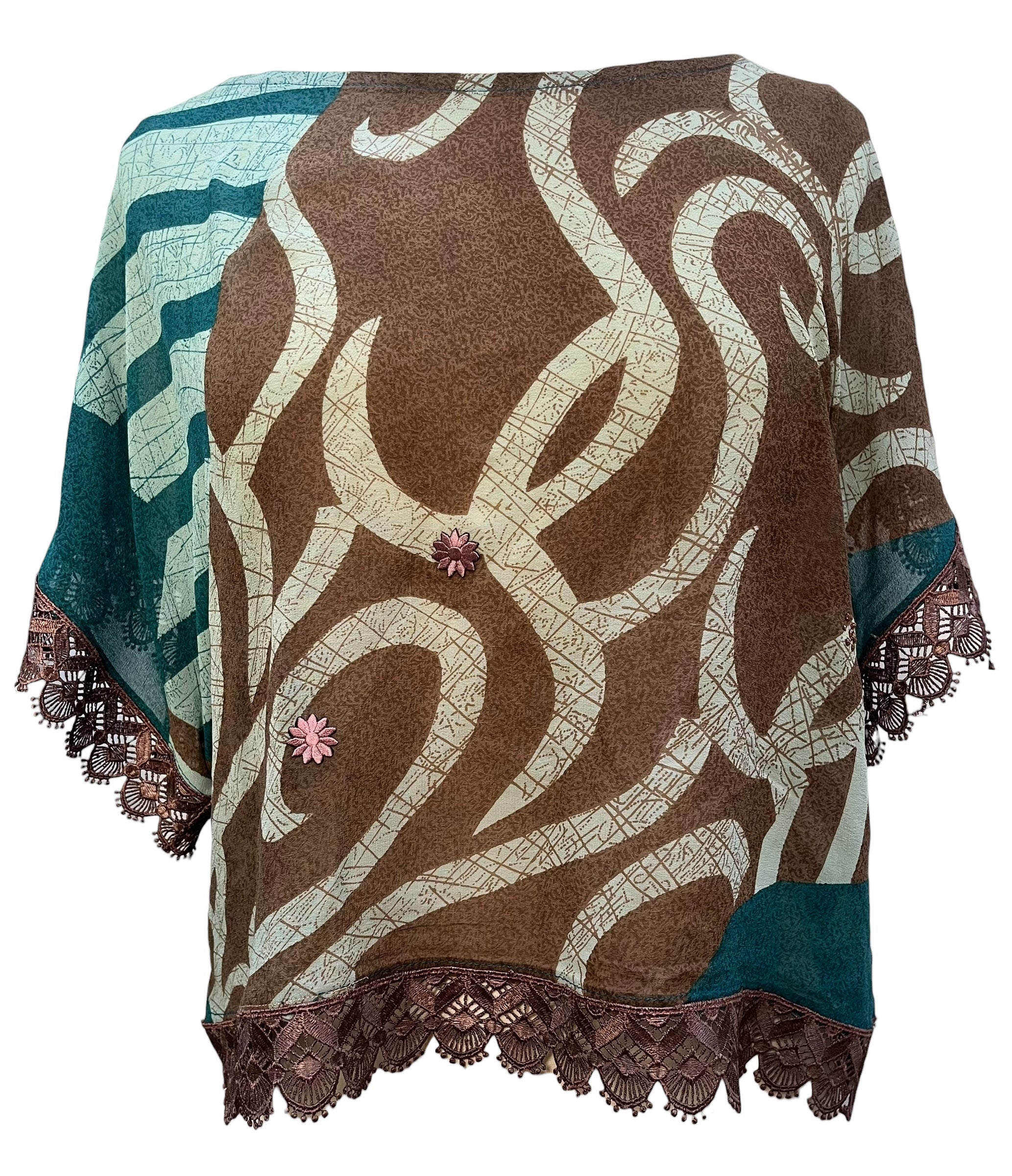 PRG6147 Avatar Pure Silk Boxy Top