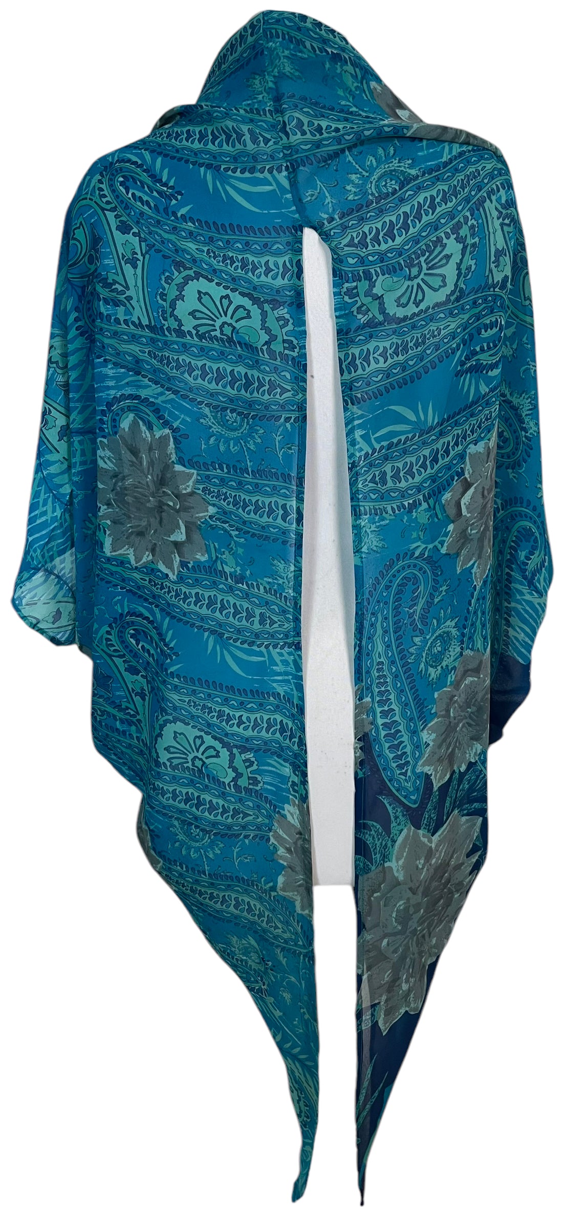 PRG5814 Sheer Avatar Pure Silk Cardigan