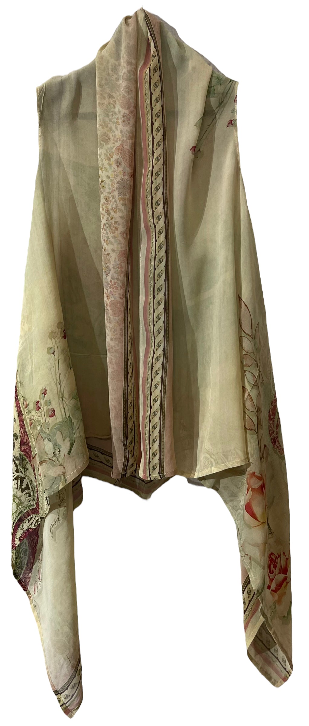 PRG4540 Sheer Avatar Pure Silk Versatile Vest