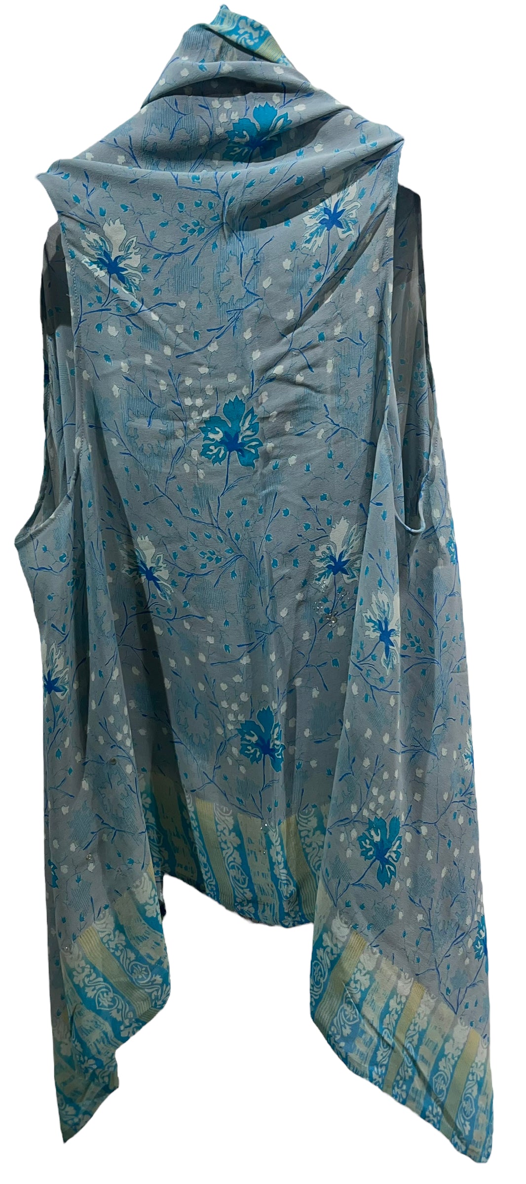 PRG5526 Sheer Avatar Pure Silk Versatile Vest