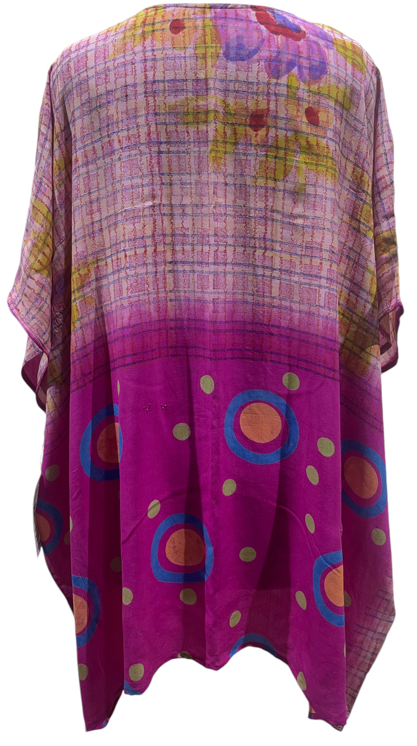 PRC5414 Avatar Pure Silk Short Kaftan Tunic