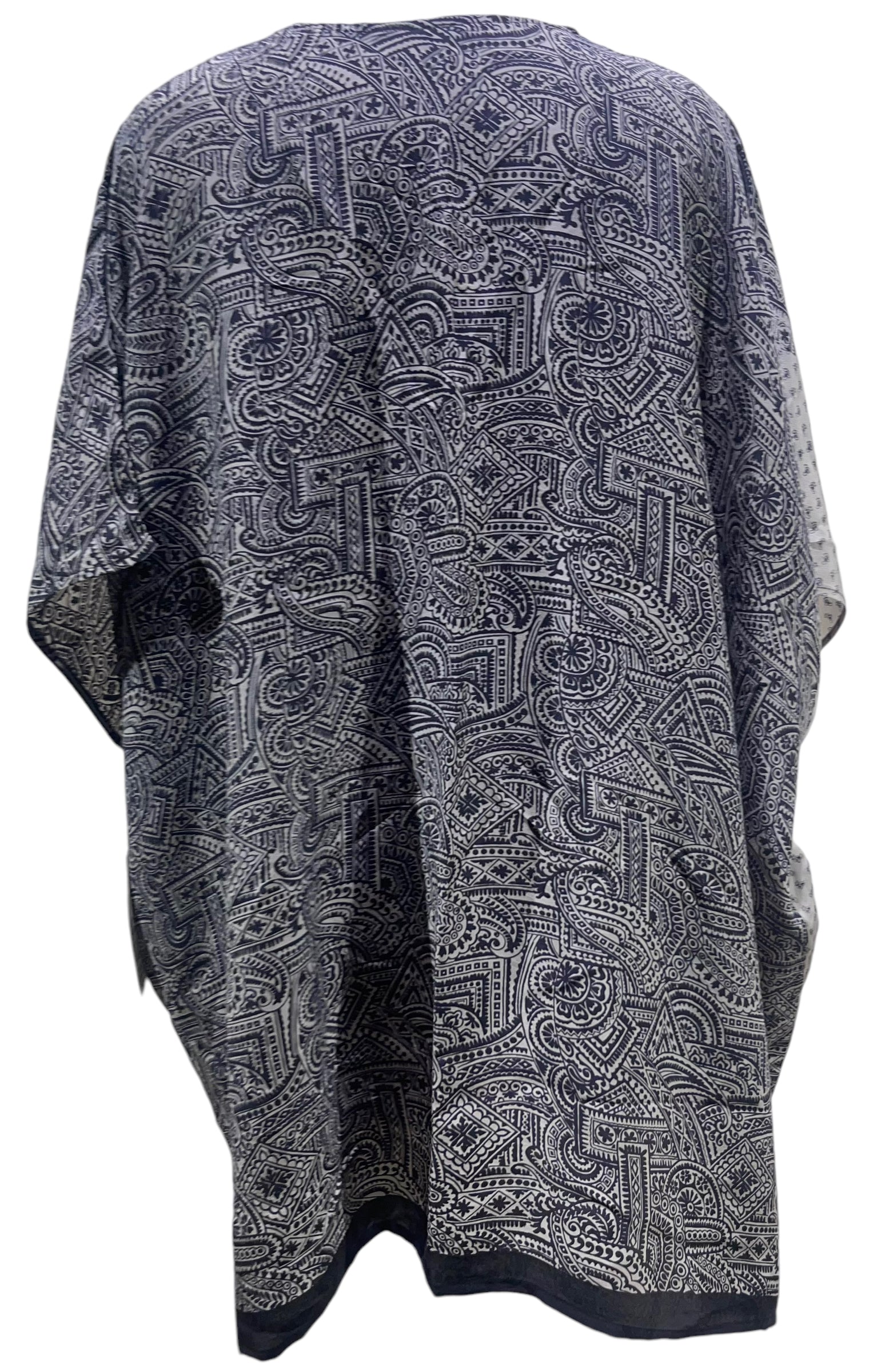 PRC5412 Avatar Pure Silk Short Kaftan Tunic