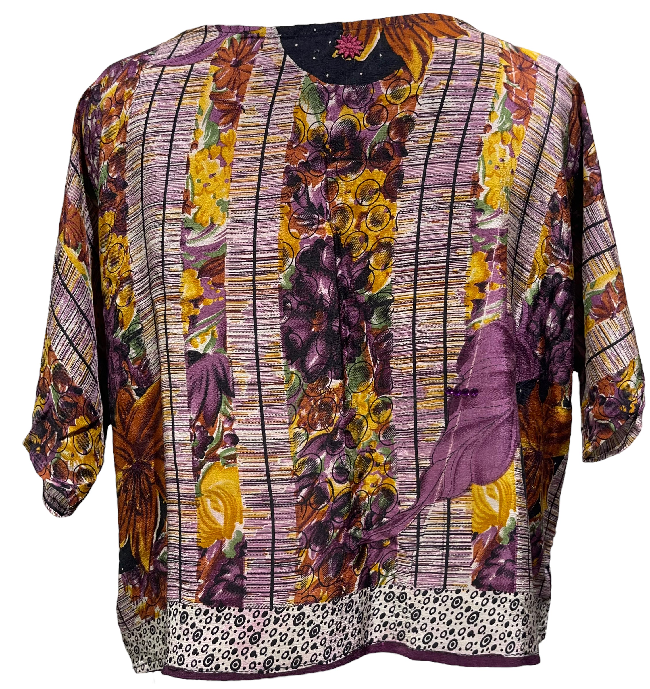 PRC4604 Avatar Pure Silk Boxy Top