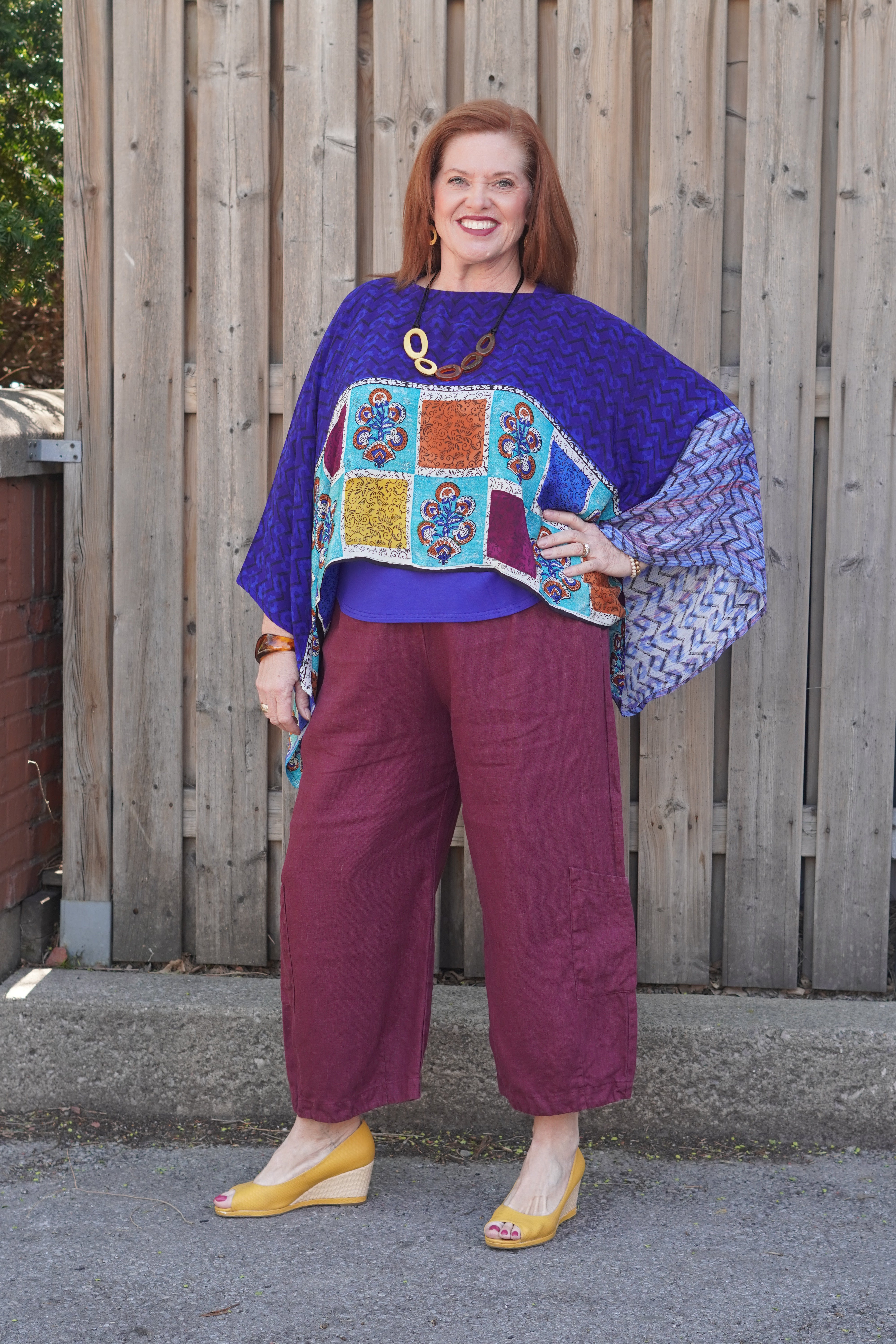 Releases Sunday at 8pm EST PRC9012 Avatar Pure Silk Kimono-Sleeved Top