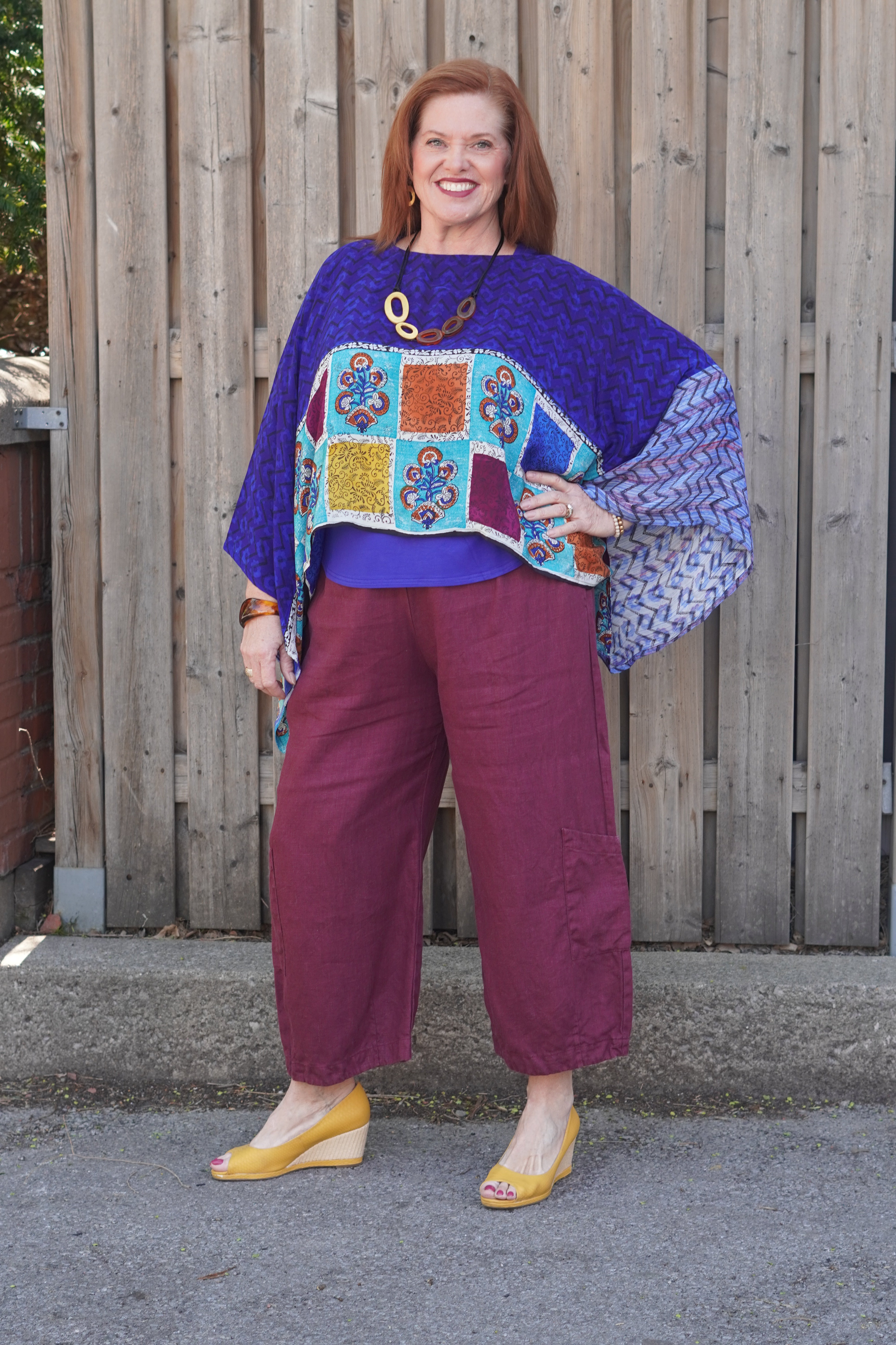Releases Sunday at 8pm EST PRC9012 Avatar Pure Silk Kimono-Sleeved Top