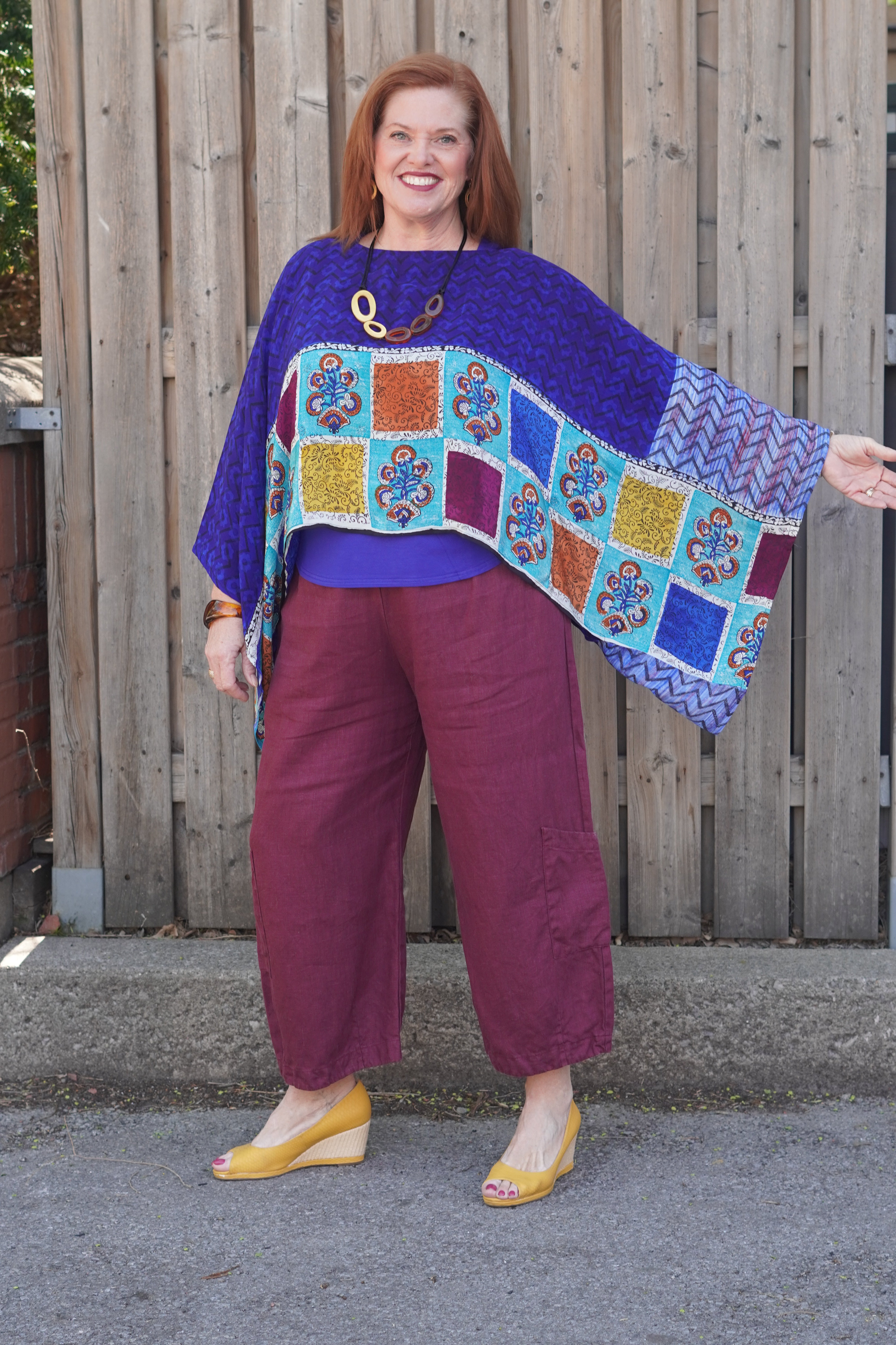 Releases Sunday at 8pm EST PRC9012 Avatar Pure Silk Kimono-Sleeved Top