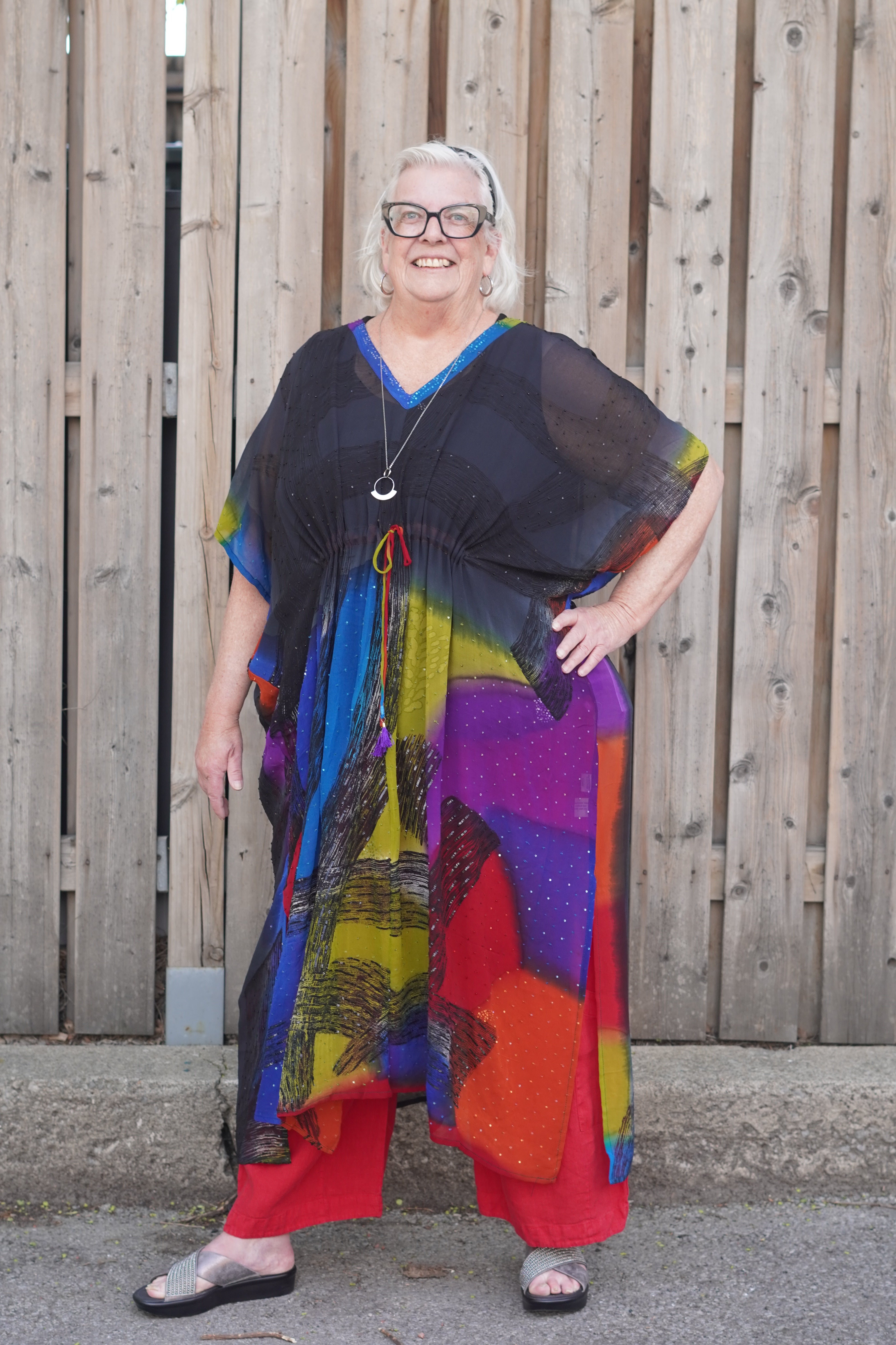 Releases Sunday at 8pm EST PRG8861 Sheer Avatar Pure Silk Maxi Kaftan