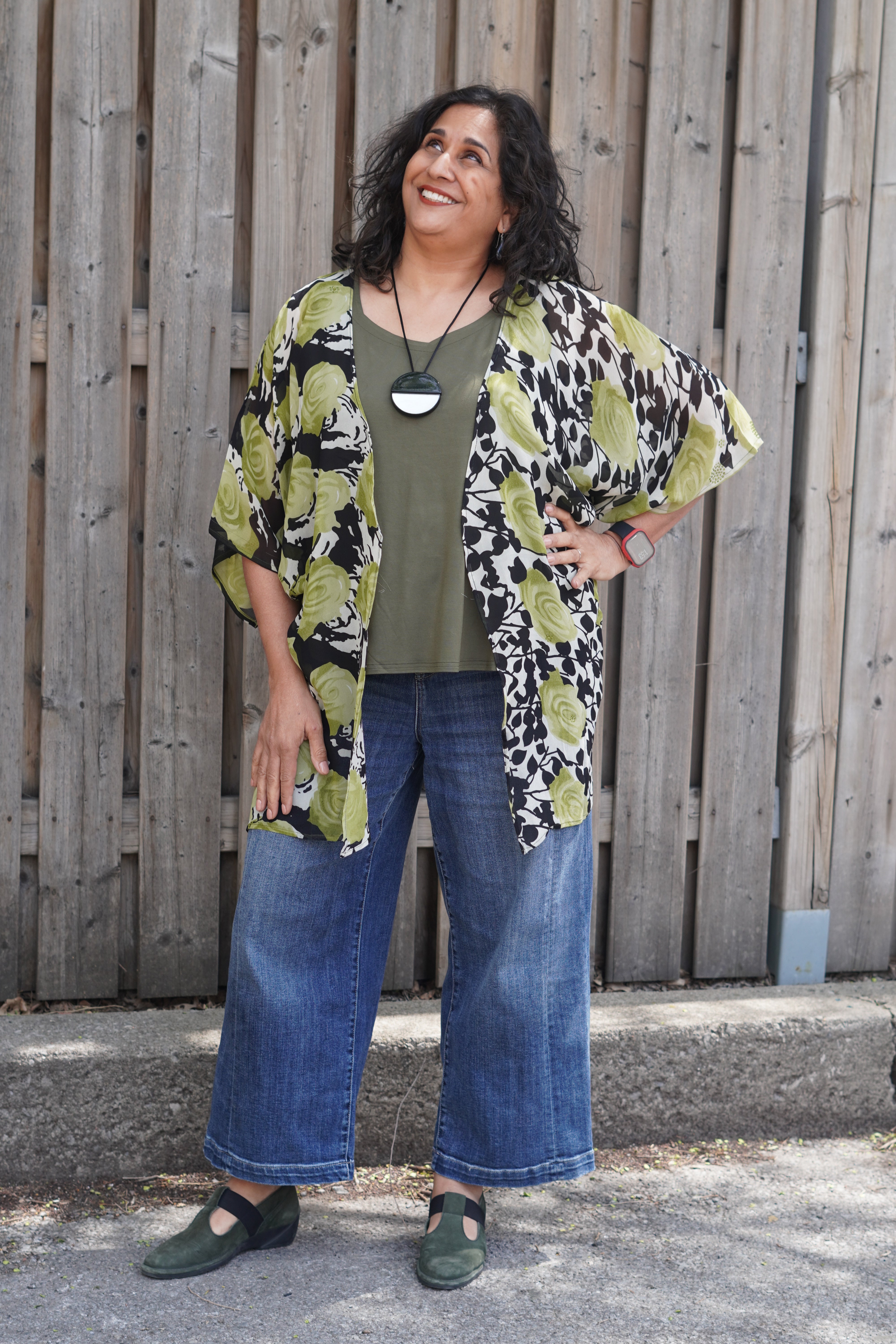 Releases Sunday at 8pm EST PRG9030 Avatar Pure Silk Kimono-Sleeved Jacket with Belt