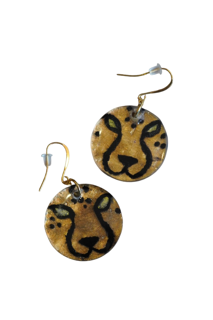 Cheetah Earrings