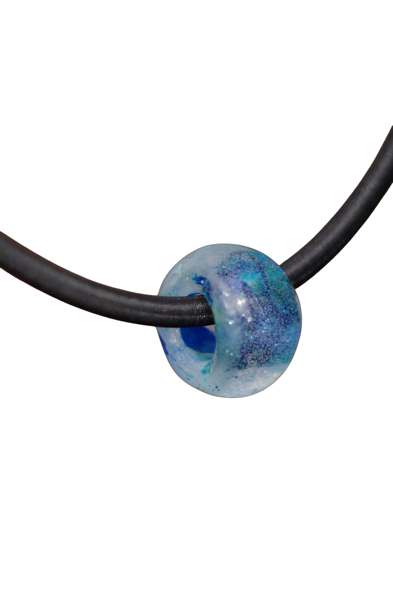 Mid-Tone Blue Focal Bead