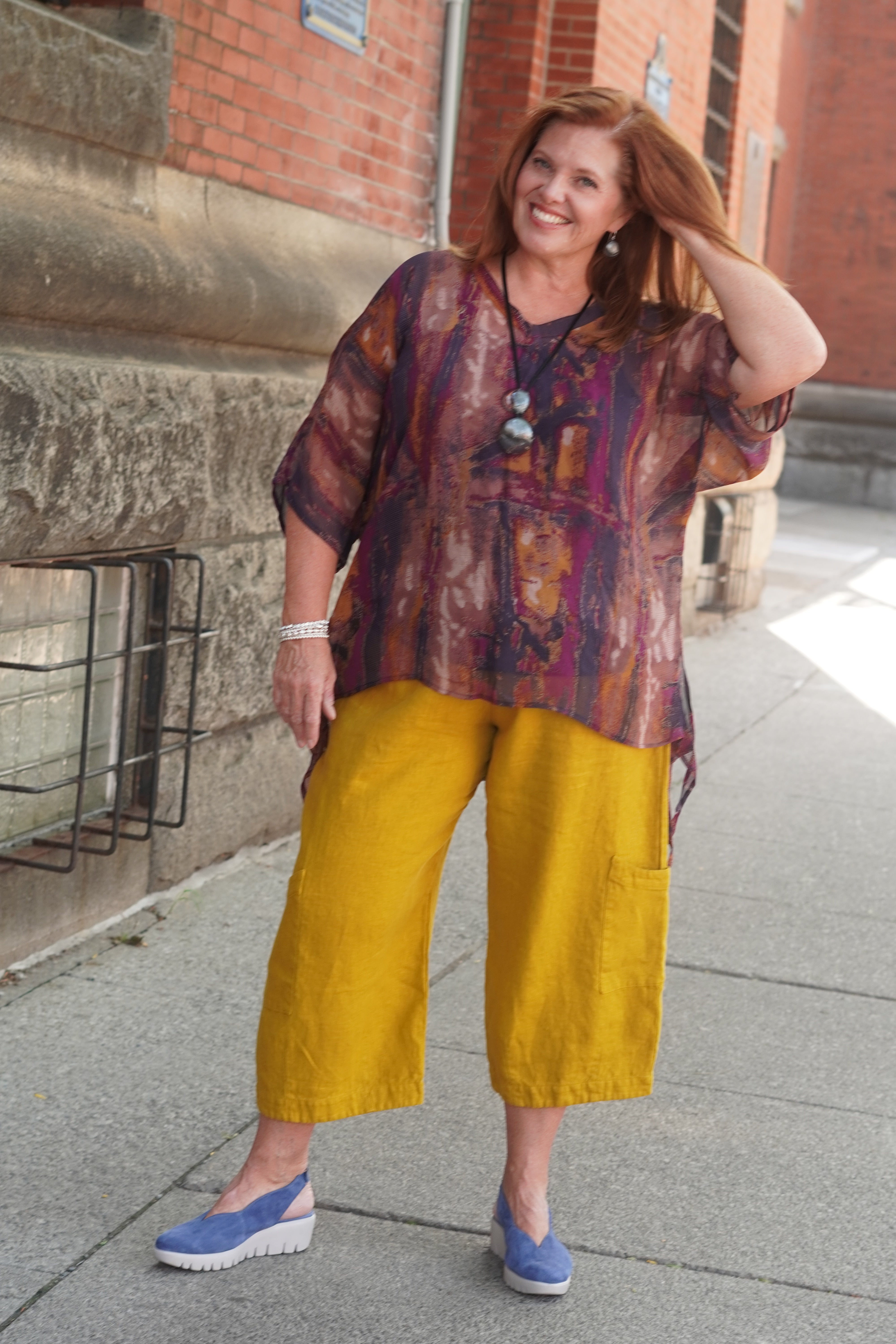 Dandelion Fall 2025 Bryn Walker Heavy Linen Casbah Pants