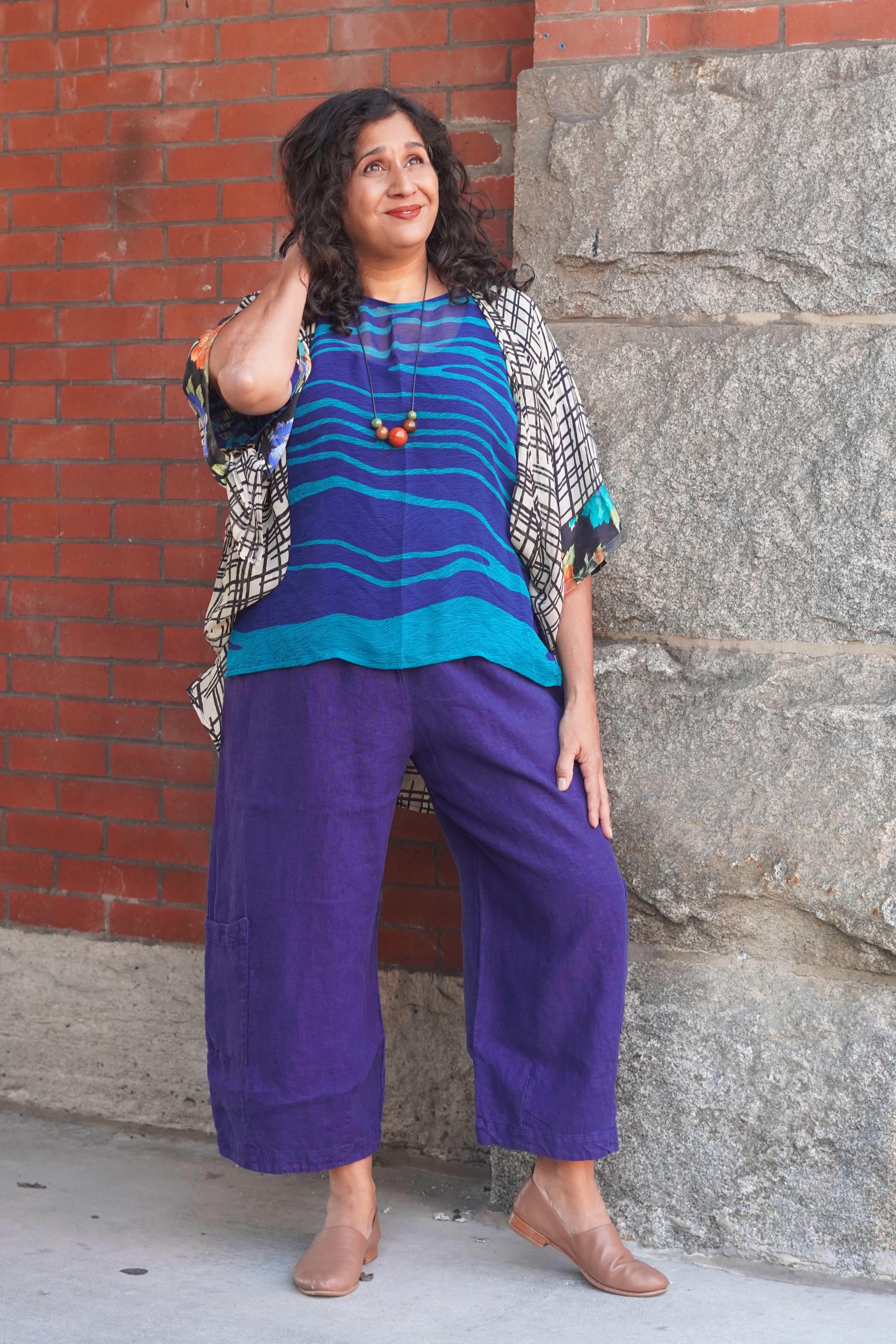 PRE ORDER Astra Fall 2025 Bryn Walker Heavy Linen Casbah Pants