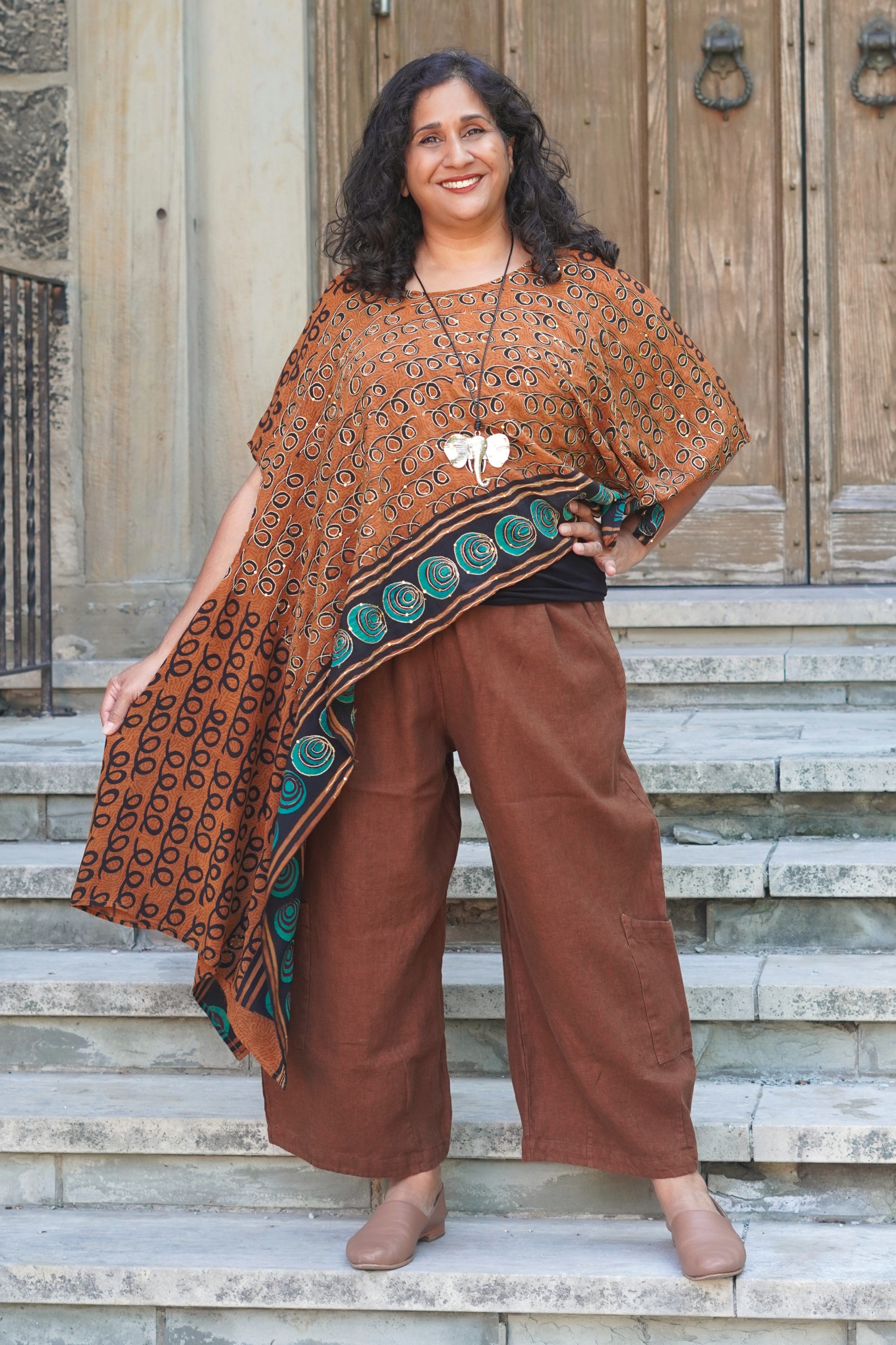 PRE ORDER Pinecone Fall 2025 Bryn Walker Heavy Linen Casbah Pants