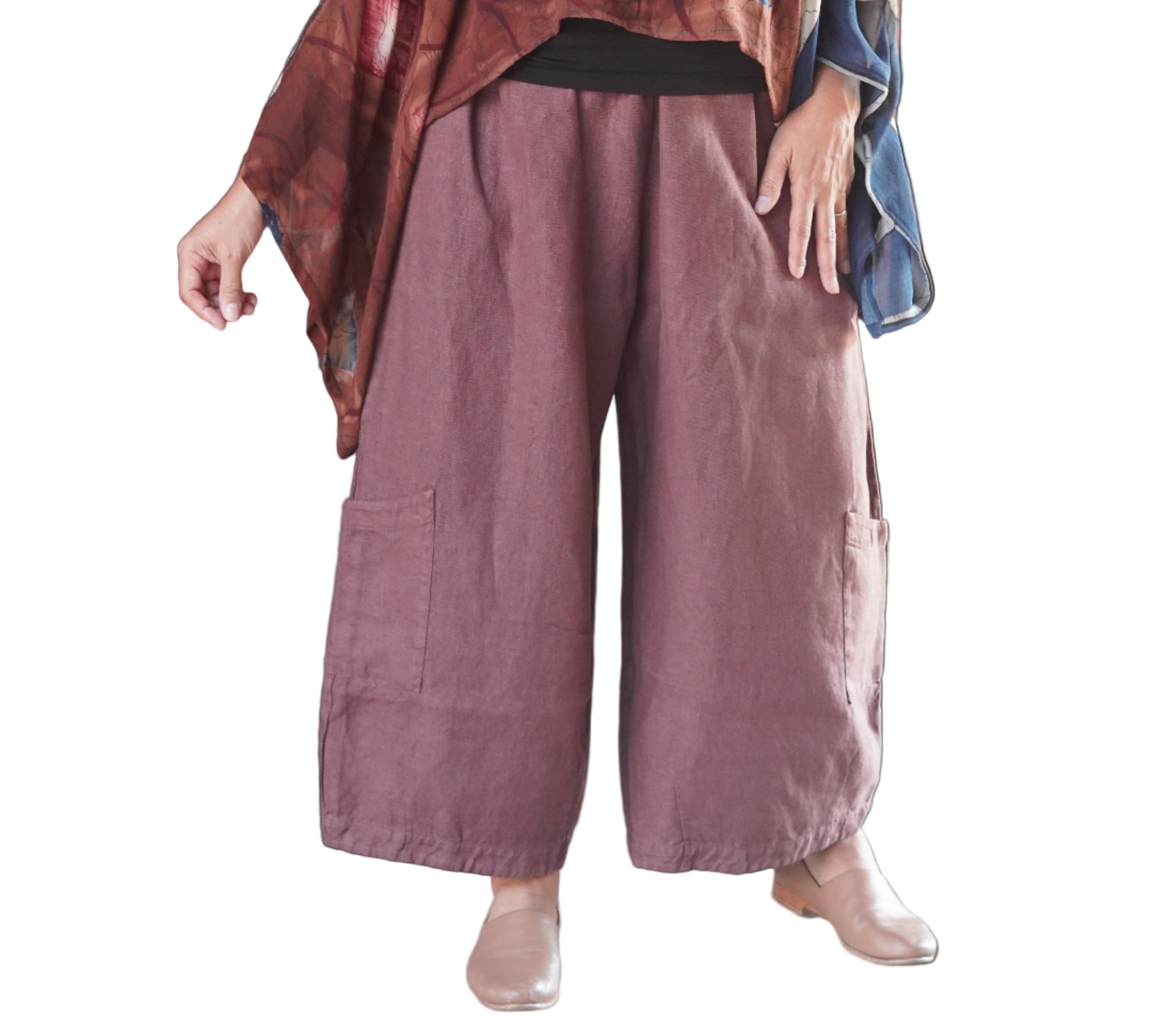 Vinaigrette Fall 2025 Bryn Walker Heavy Linen Casbah Pants