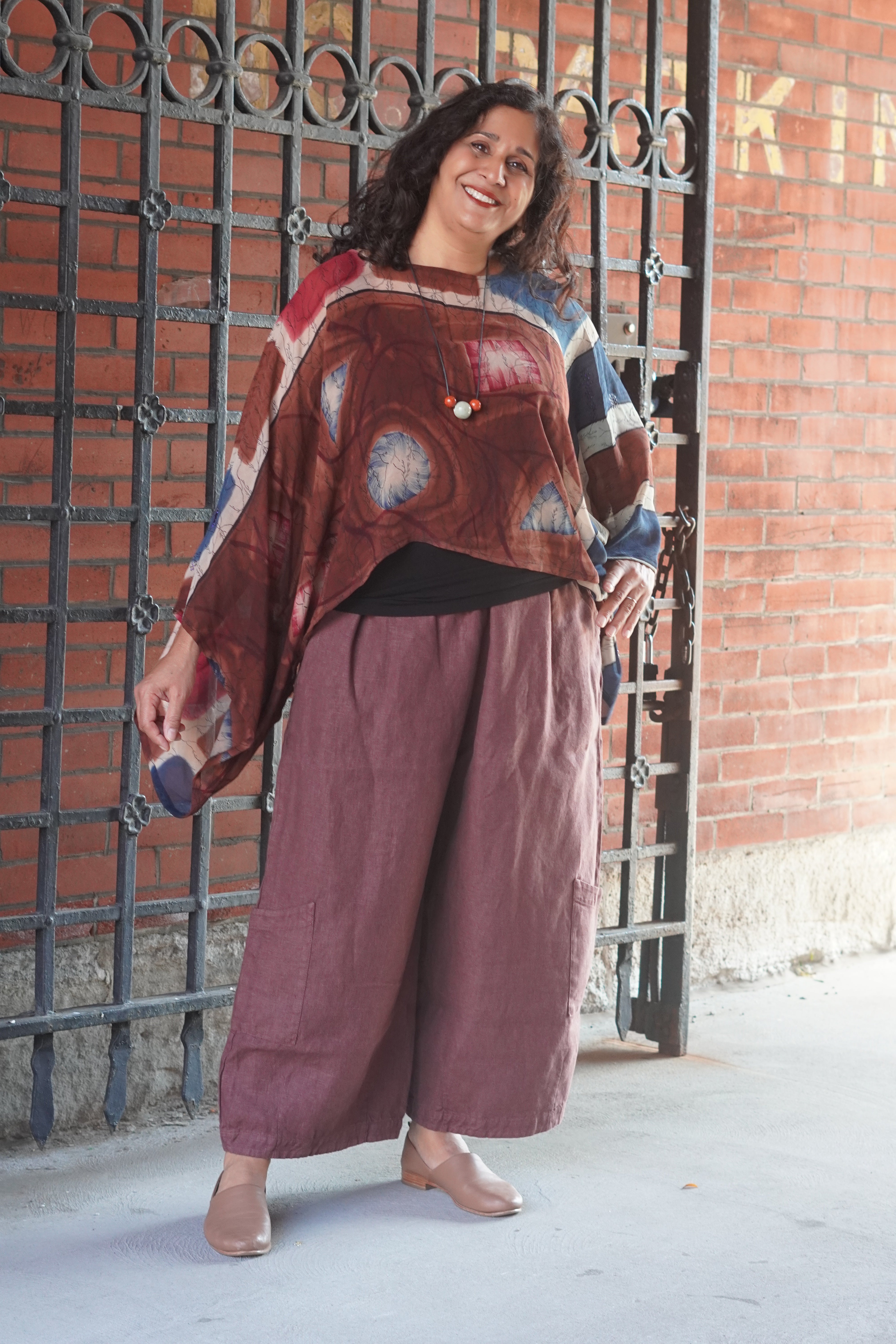 Vinaigrette Fall 2025 Bryn Walker Heavy Linen Casbah Pants