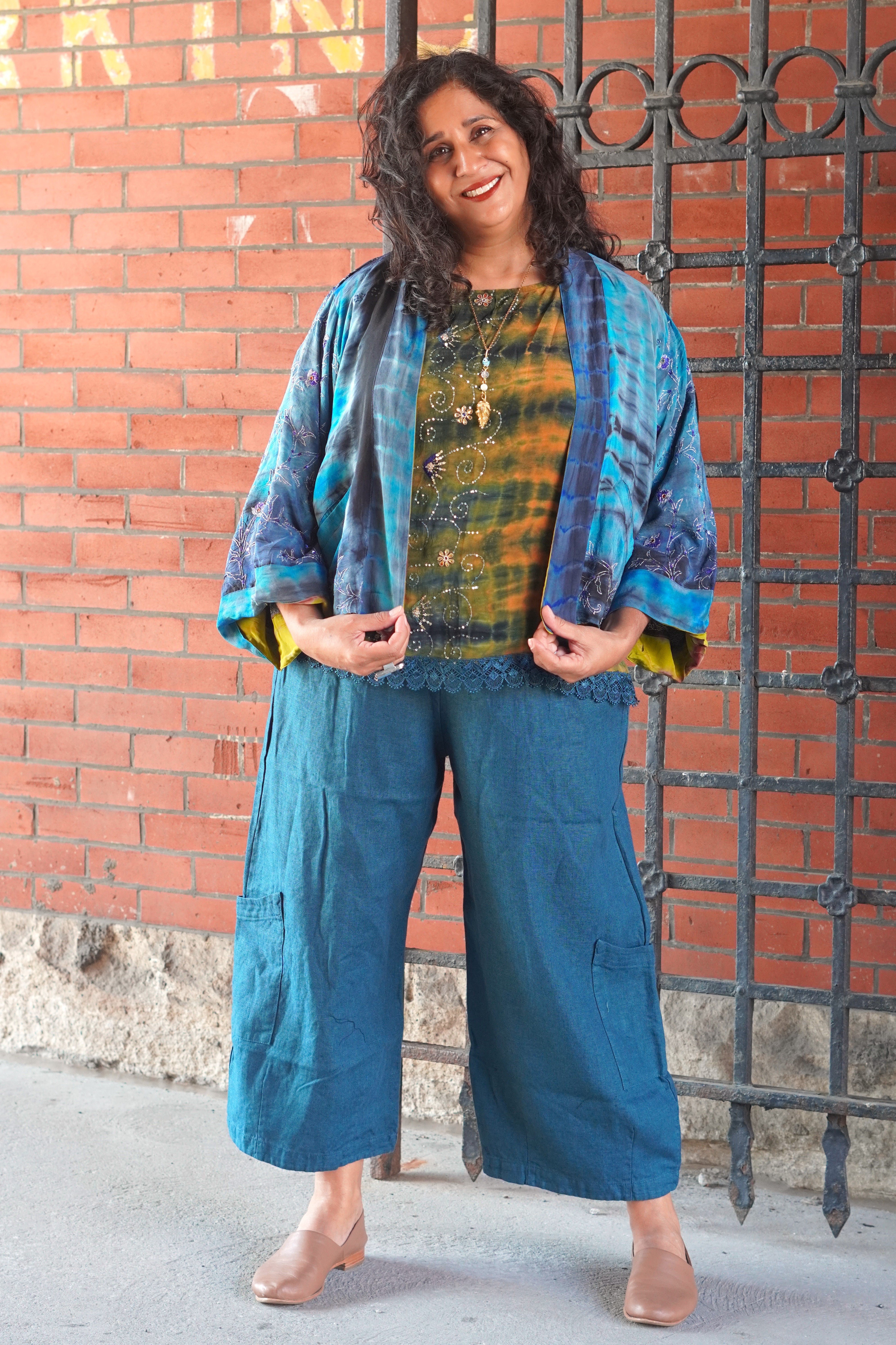 PRE ORDER Orta Fall 2025 Bryn Walker Heavy Linen Casbah Pants