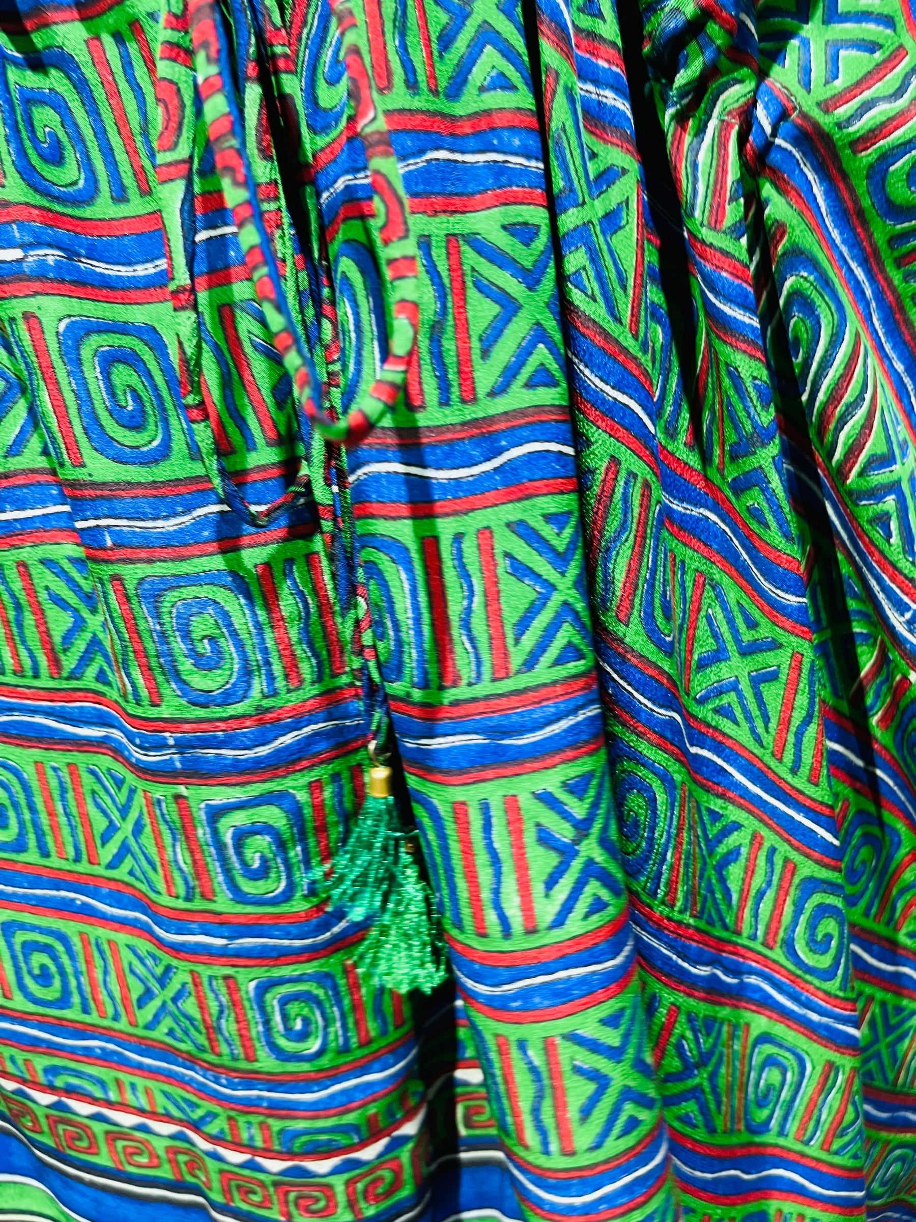 PRC3909 Avatar Pure Silk Maxi Kaftan