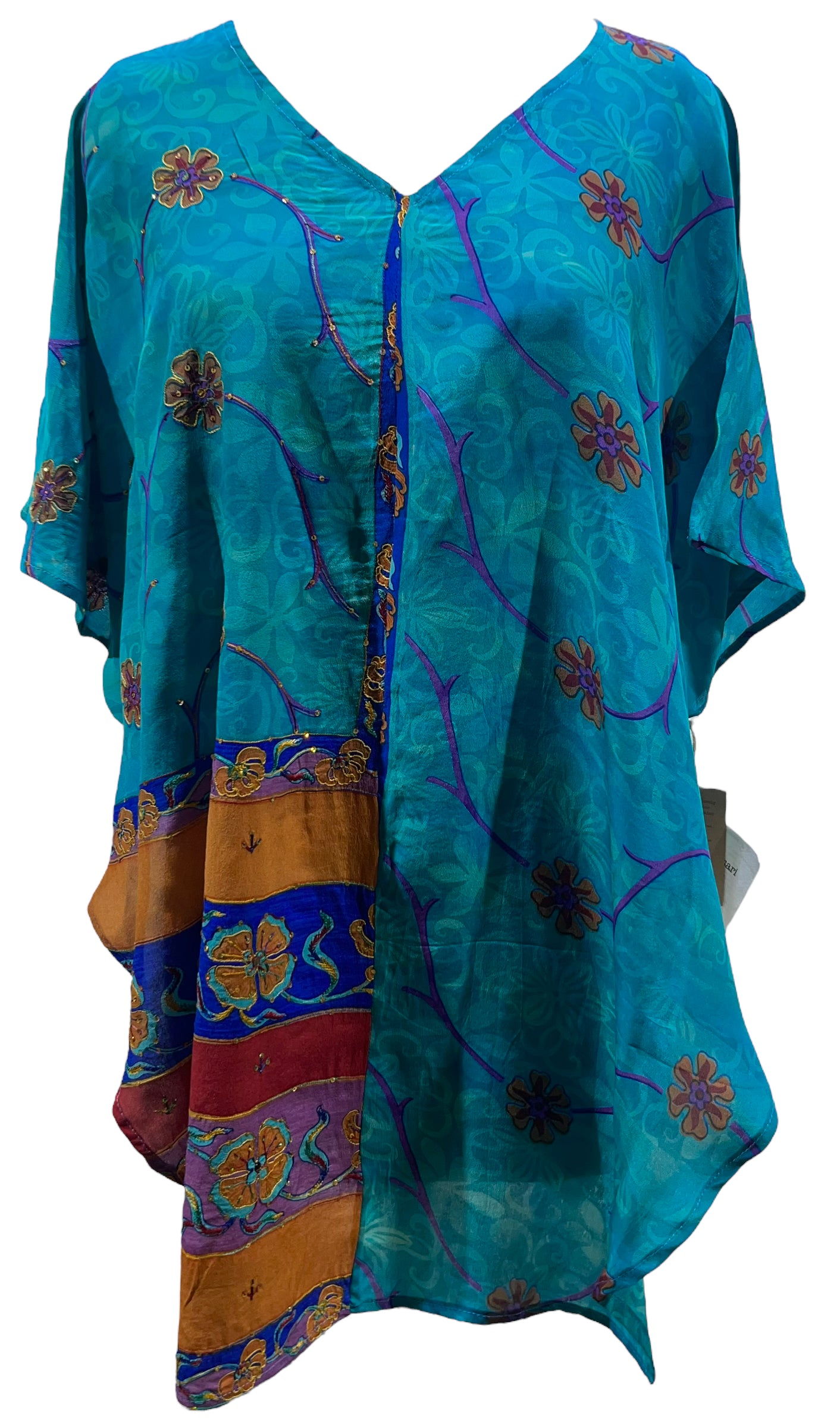 PRC4644 Wabi Sabi Pure Silk Waterfall Top