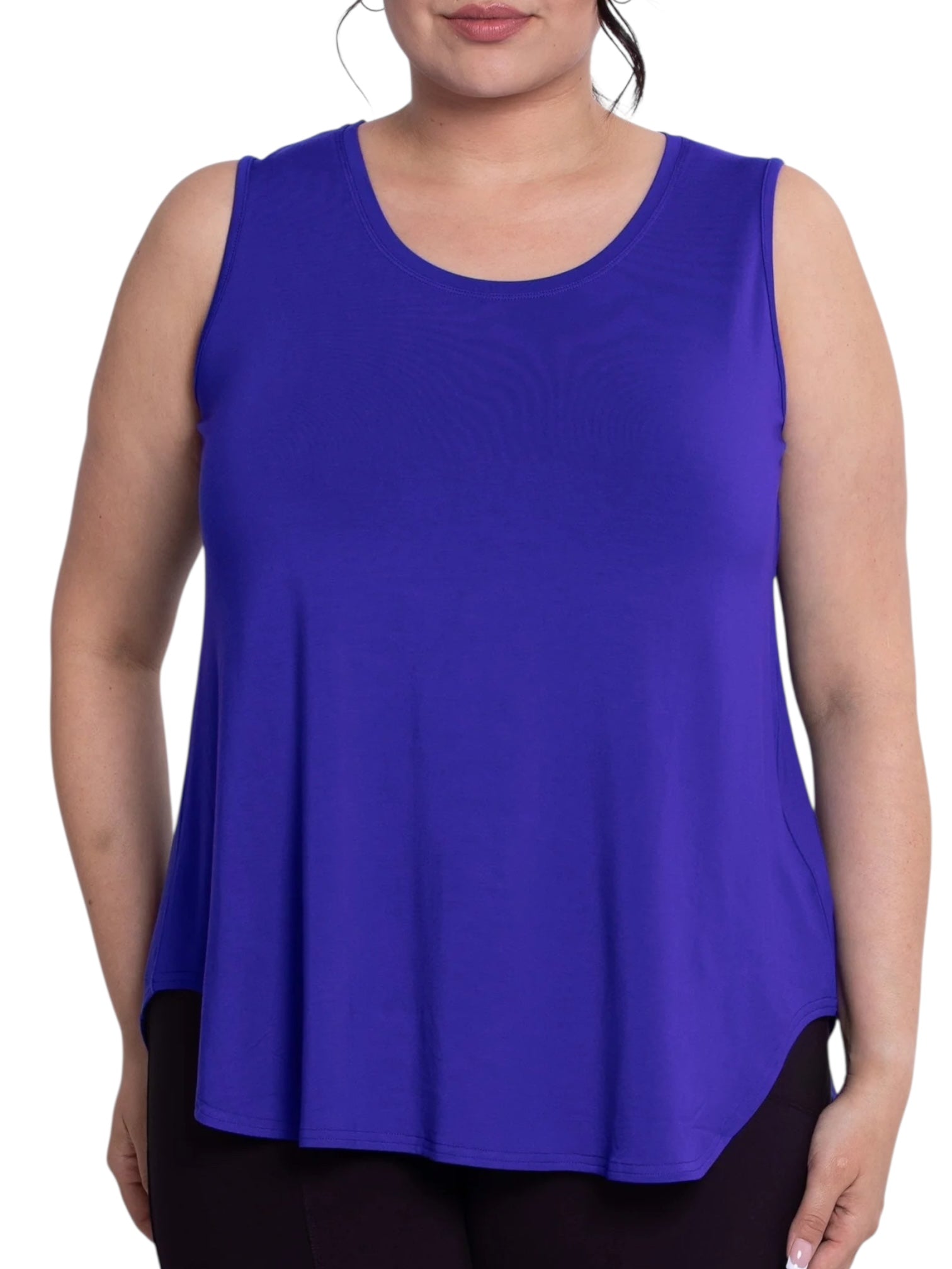 Violet Bamboo Jazz Tank