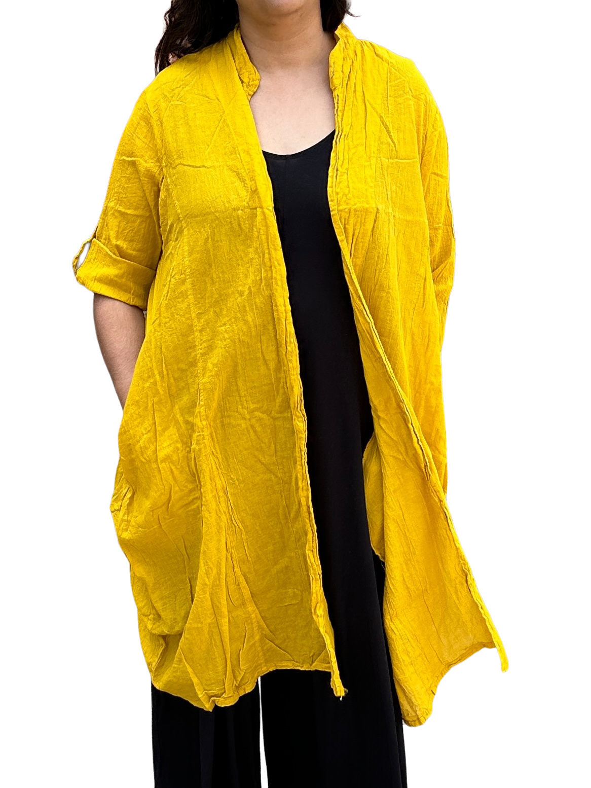 Sunflower Cotton Voile Cardigan