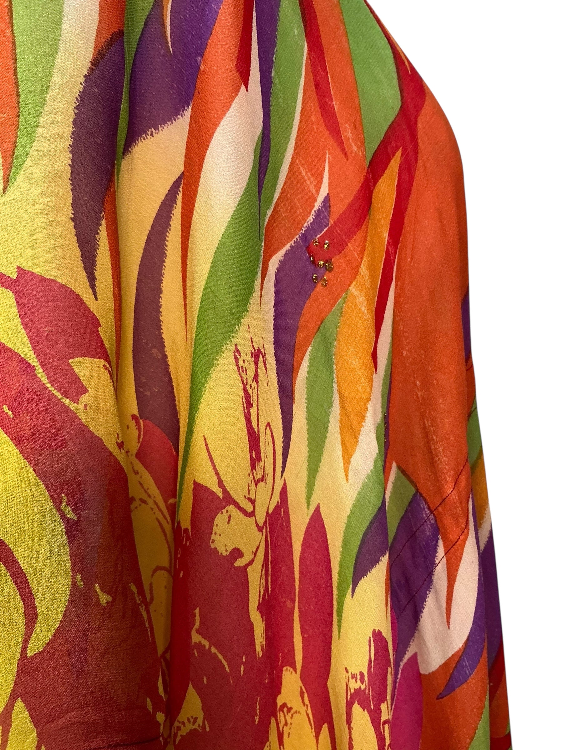 PRG6795 Sheer Wabi Sabi Pure Silk Maxi Kaftan